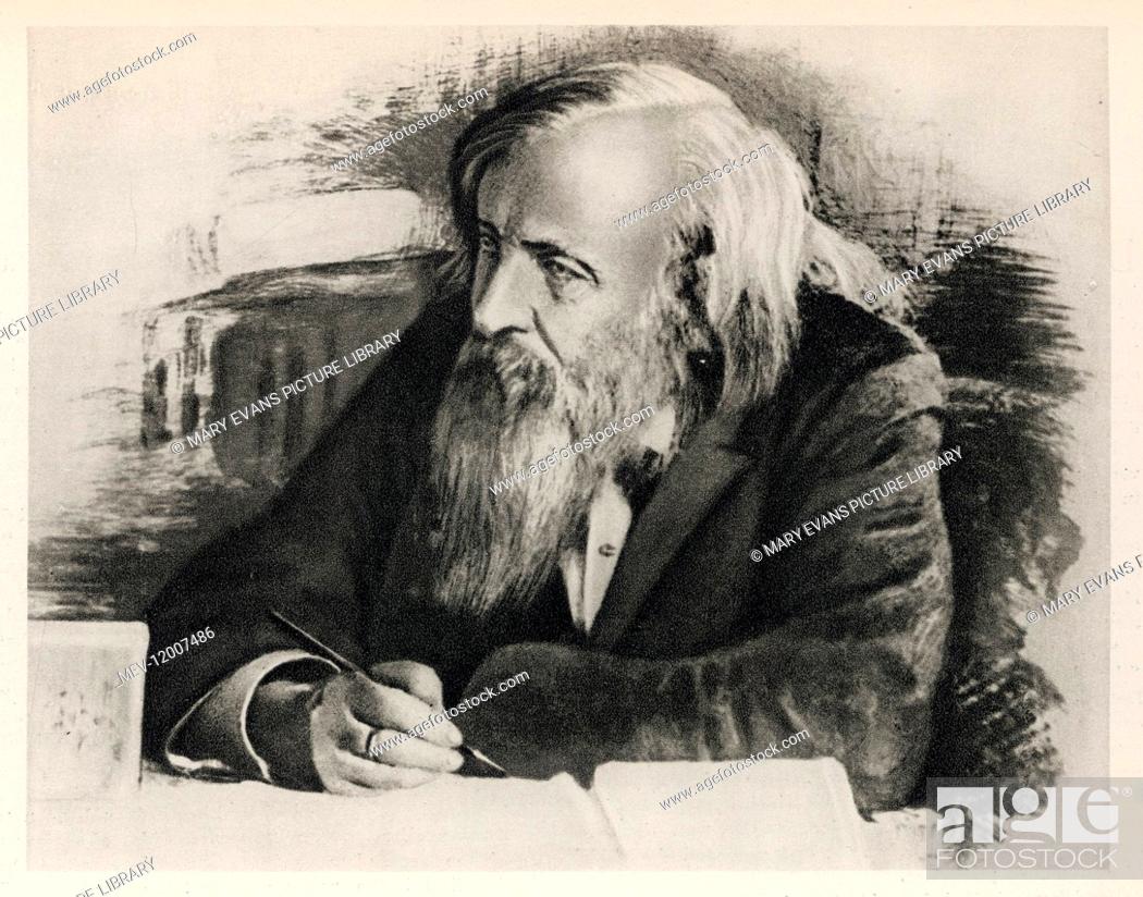 1050x824 Dmitri ivanovich mendeleev russian chemist and Image