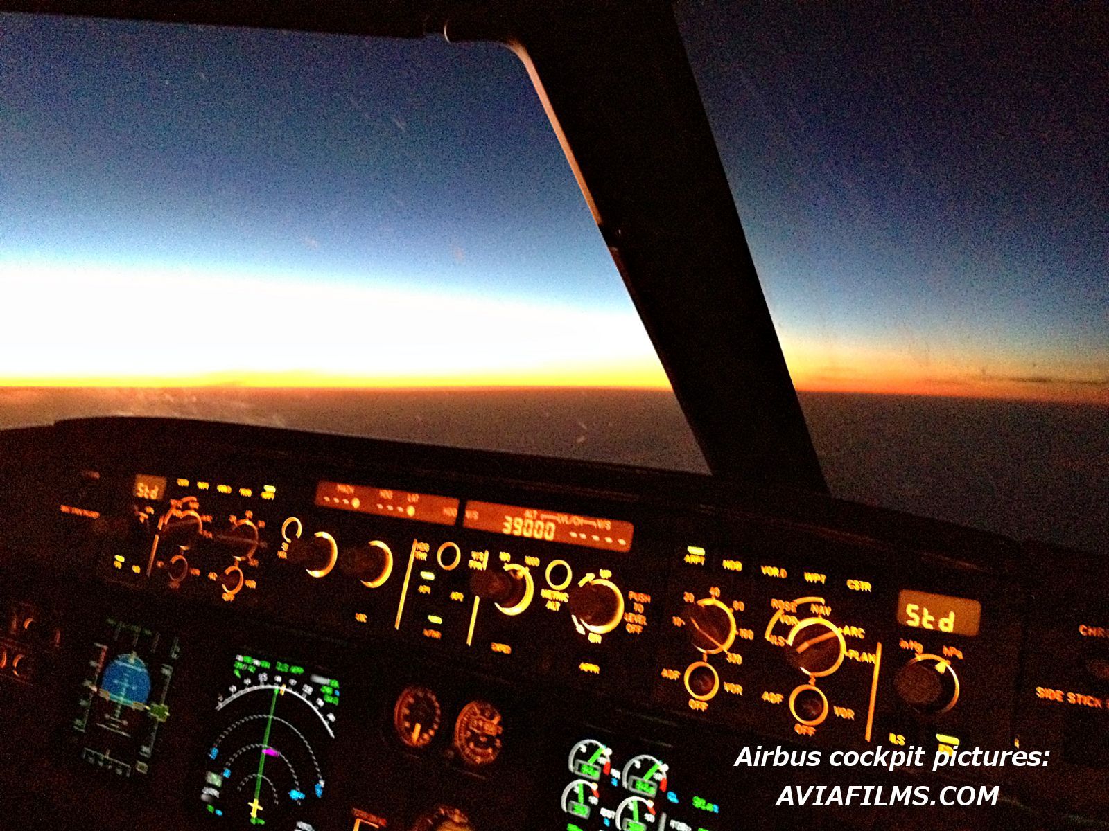 1600x1200 Plane Cockpit Wallpaper