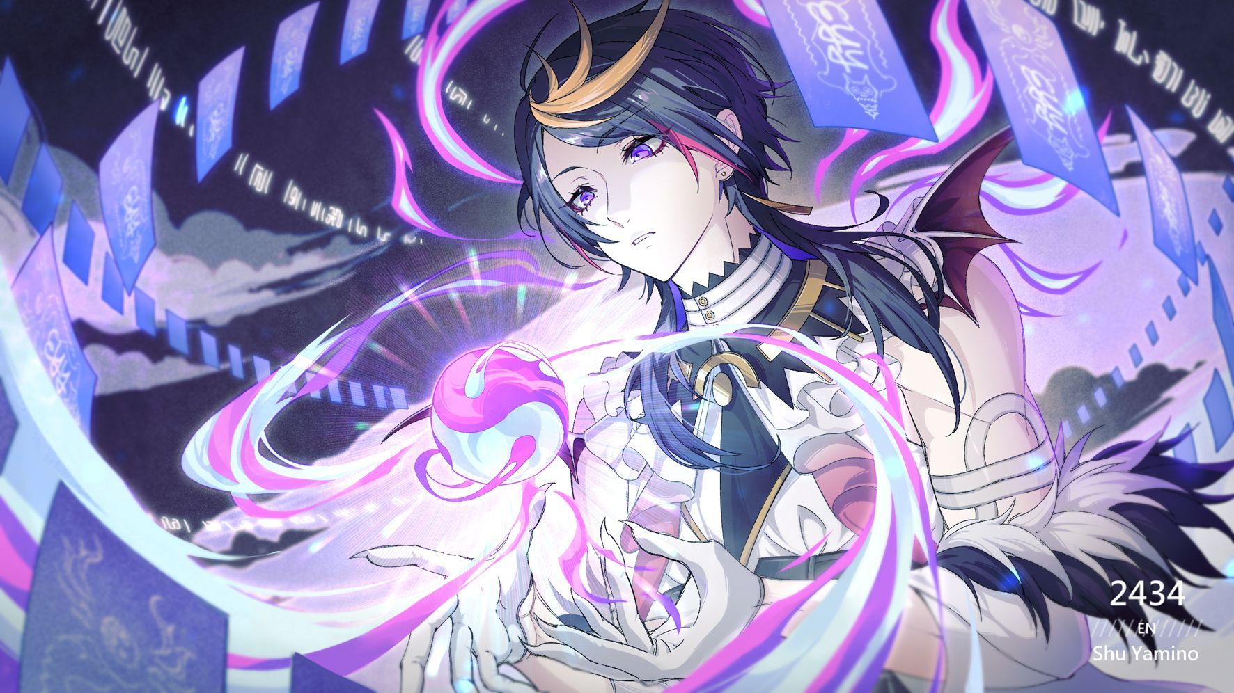 1772x996 Yamino Shu Yamino (Channel) Anime Image Board