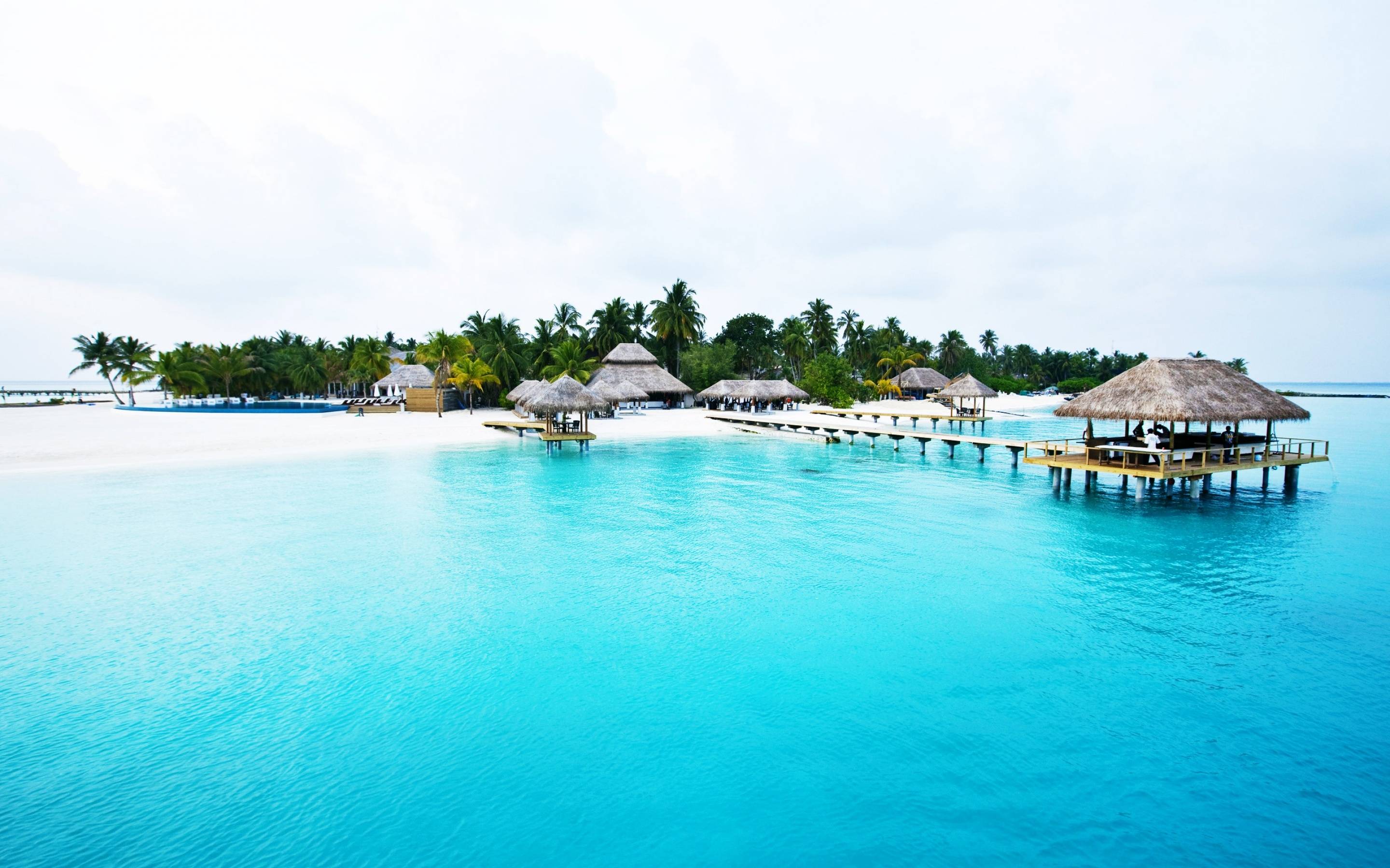 2880x1800 Seychelles Wallpaper