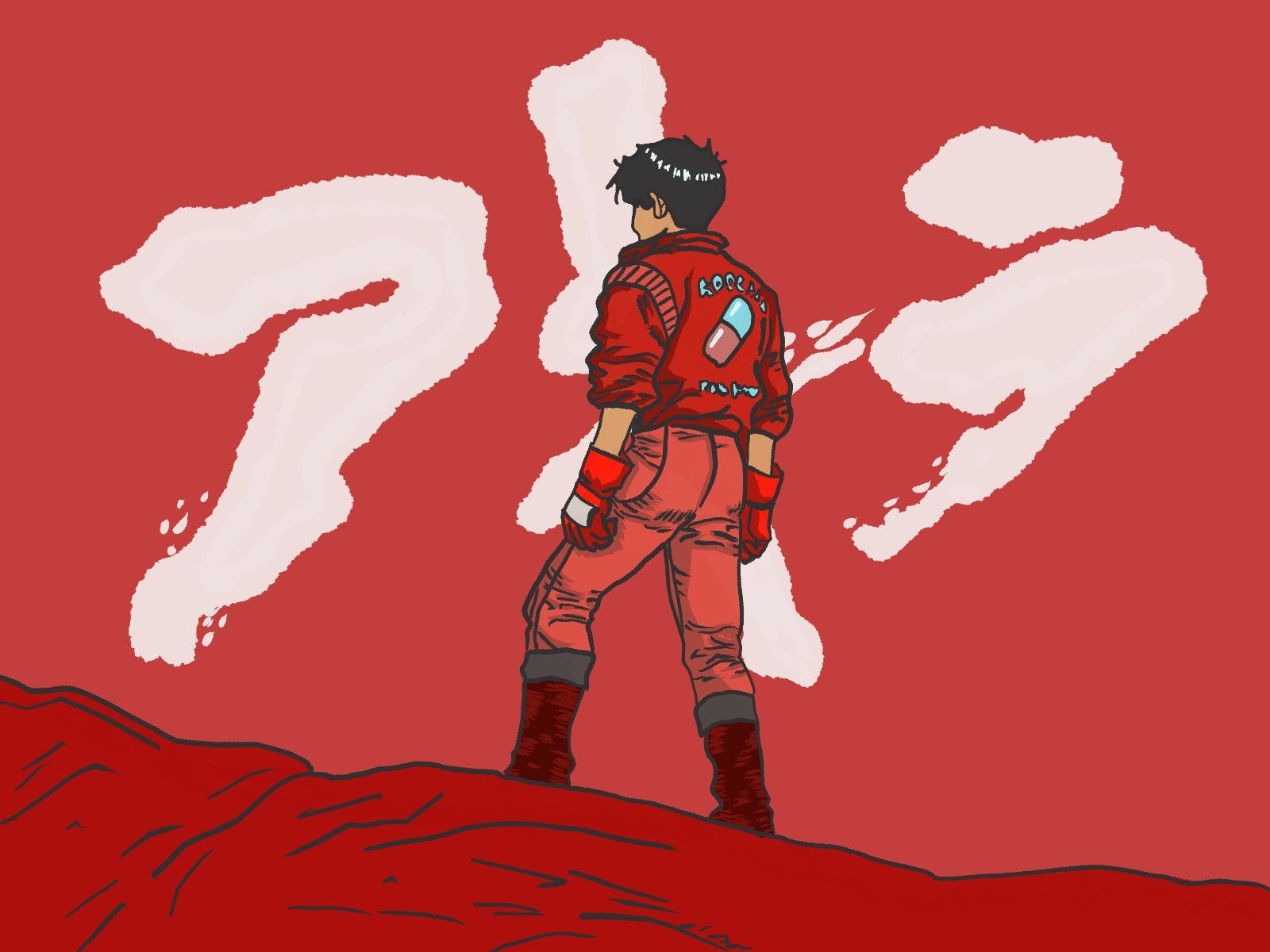 1600x1200 Kaneda Akira Digital Piece