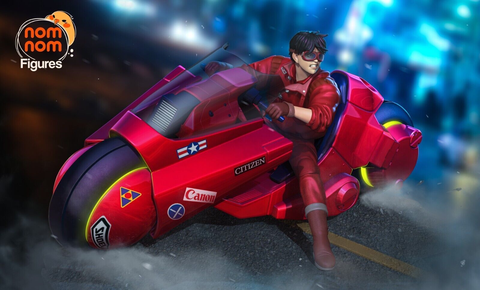 1600x966 12th, 1 10th, 1 8th Or 1 6th Scale Nomnom Studio&;s Kaneda From Akira Resin Kit