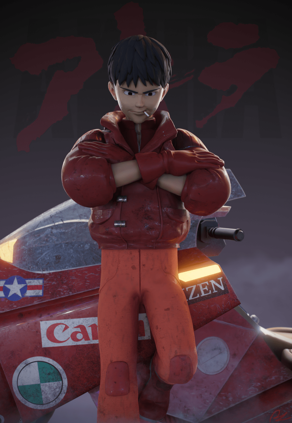 1005x1457 AKIRA Kaneda Set