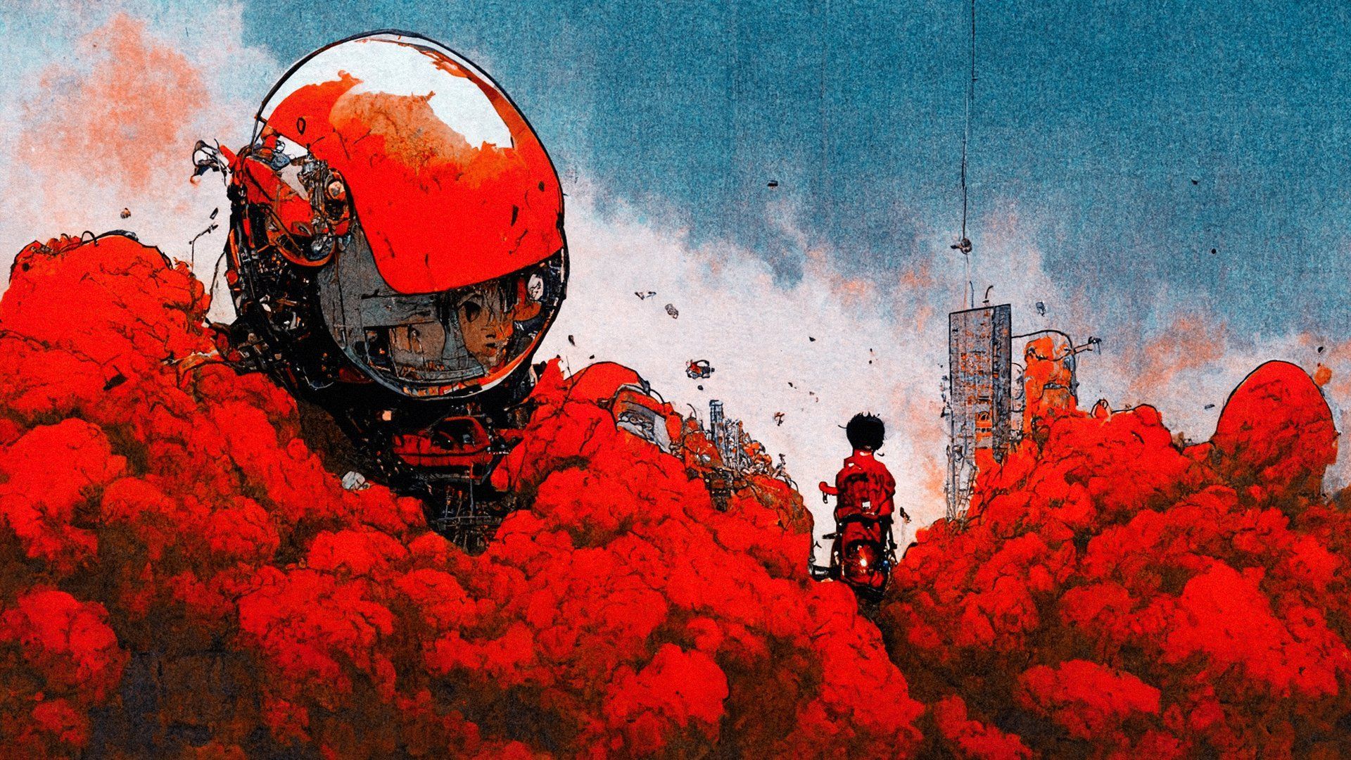 1920x1080 chyva on X: Kaneda & Kei from Akira