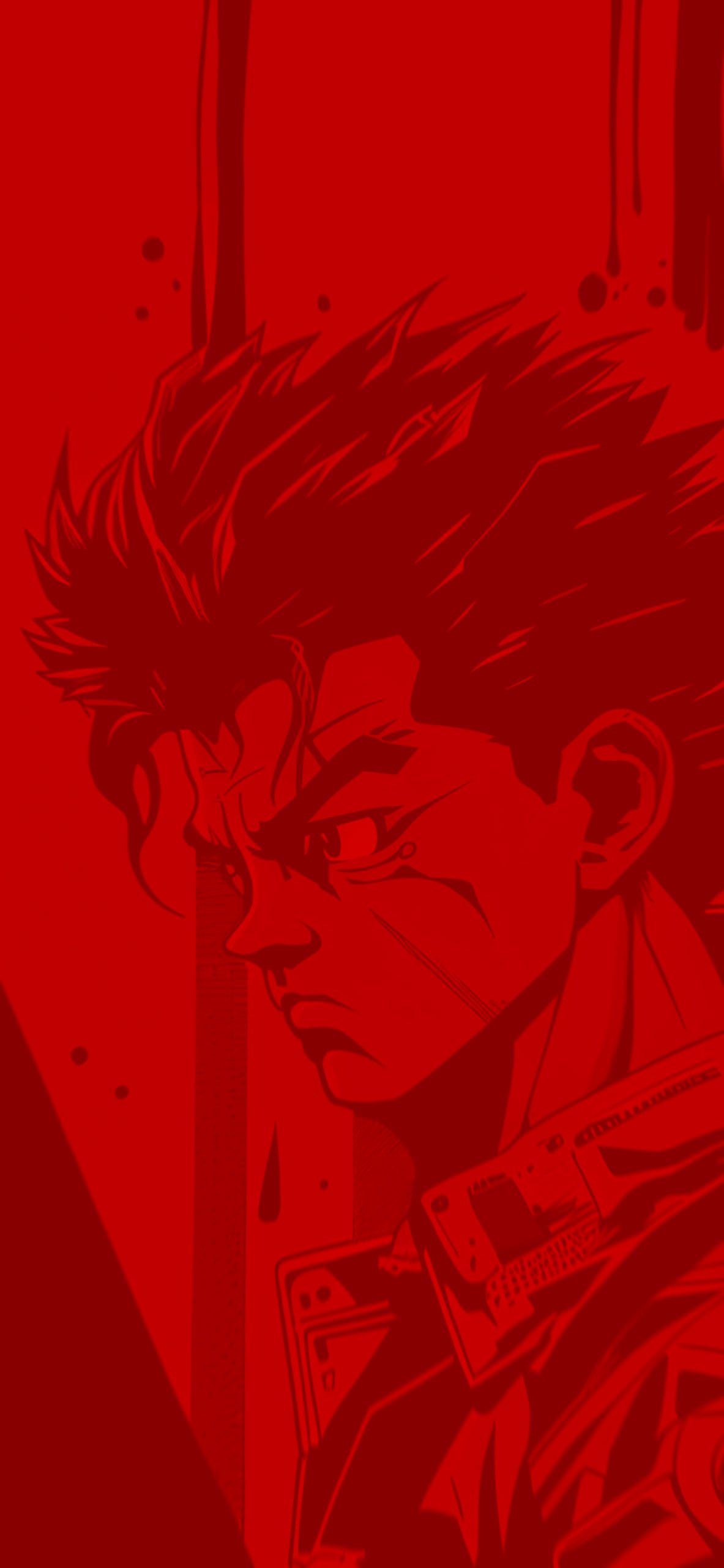 1183x2560 Akira Shotaro Kaneda Red Wallpaper Akira Wallpaper