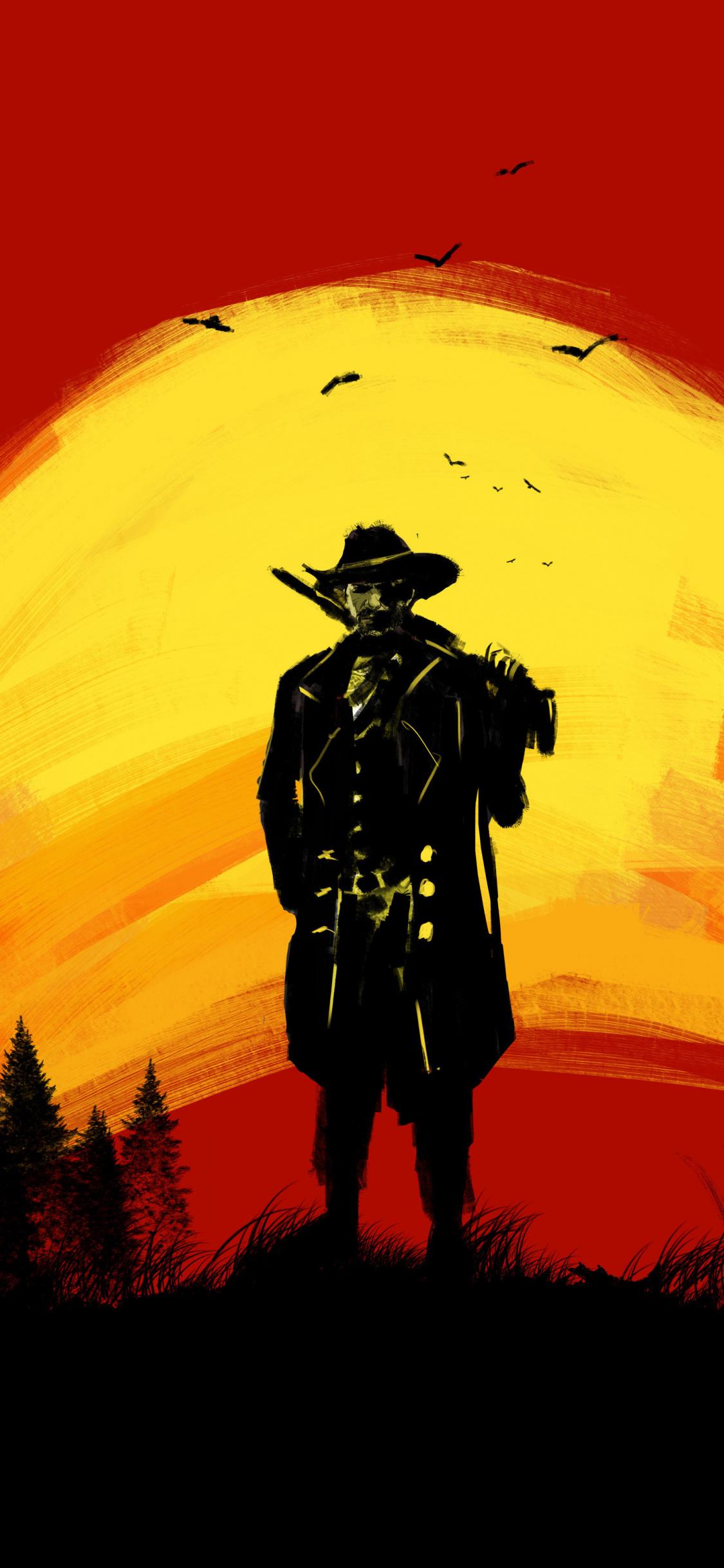 1125x2436 Red Dead Redemption 2 iPhone Wallpaper