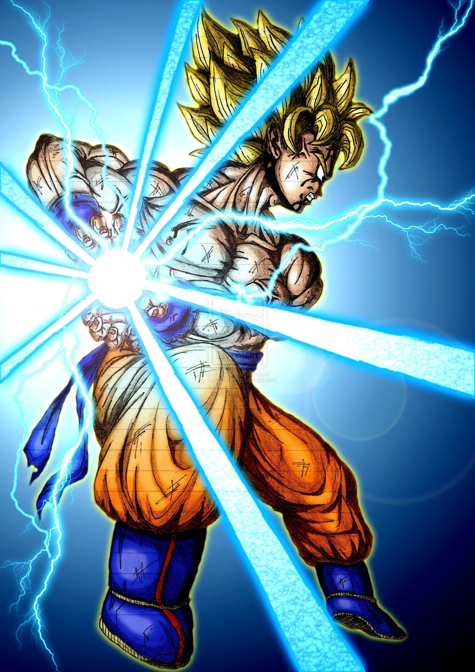 Goku Kamehameha Wallpapers Top Free Goku Kamehameha Backgrounds 