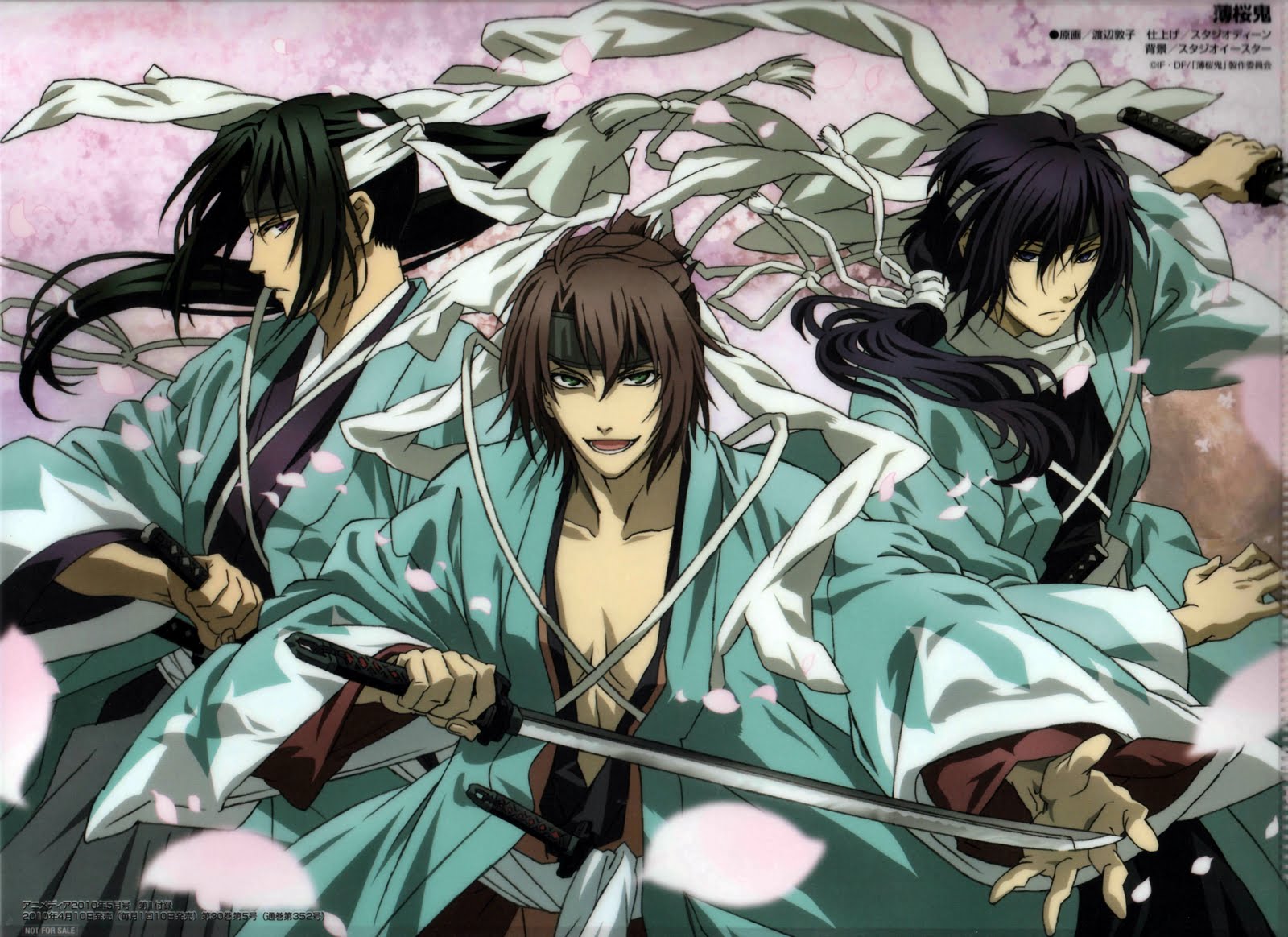 1600x1164 Anime Hakuouki Shinsengumi Kitan Wallpaper