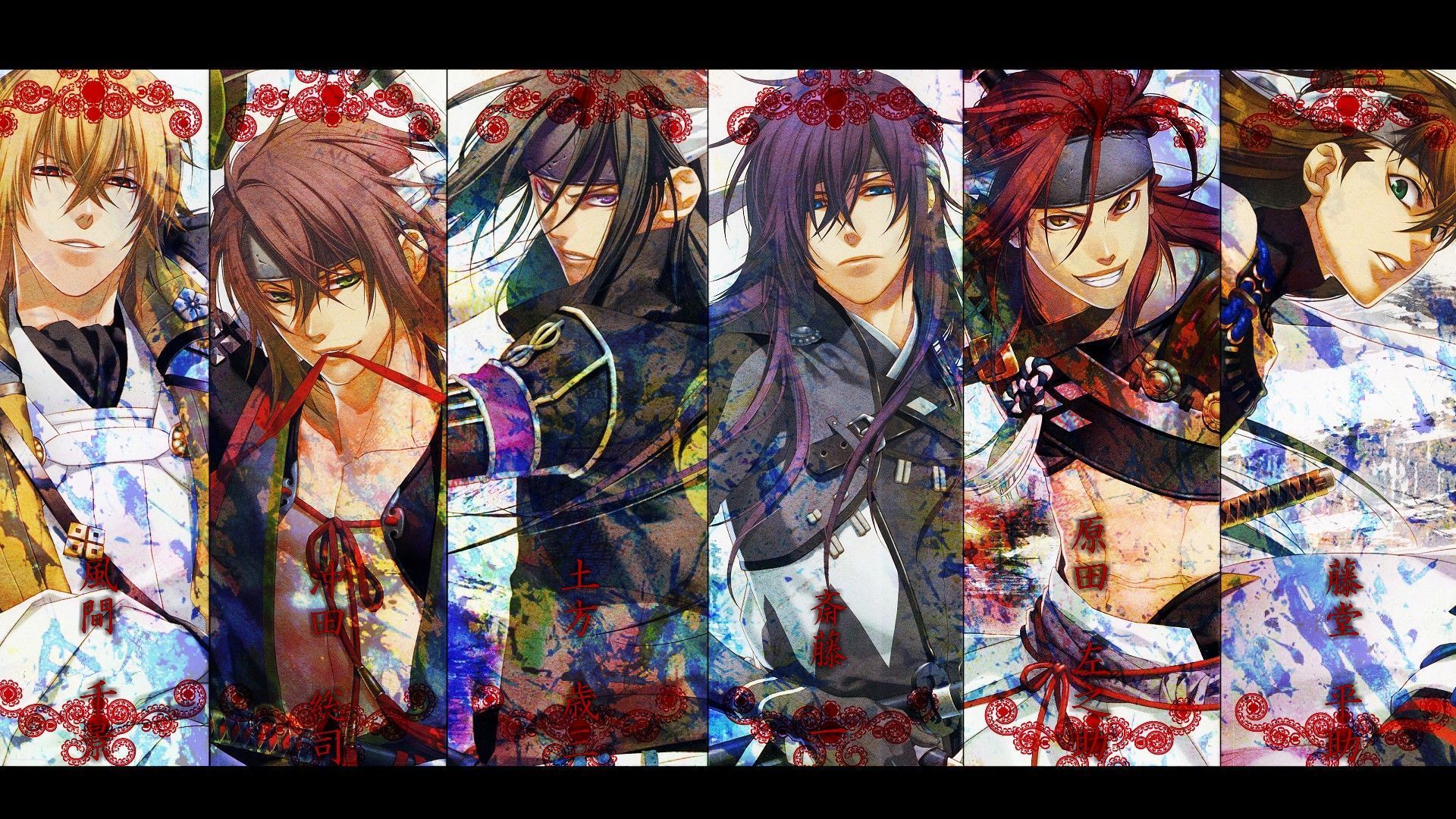 1920x1080 Hakuouki Shinsengumi Kitan (Demon Of The Fleeting Blossom) HD Wallpaper Anime Image Board. Anime, Anime image, Anime art