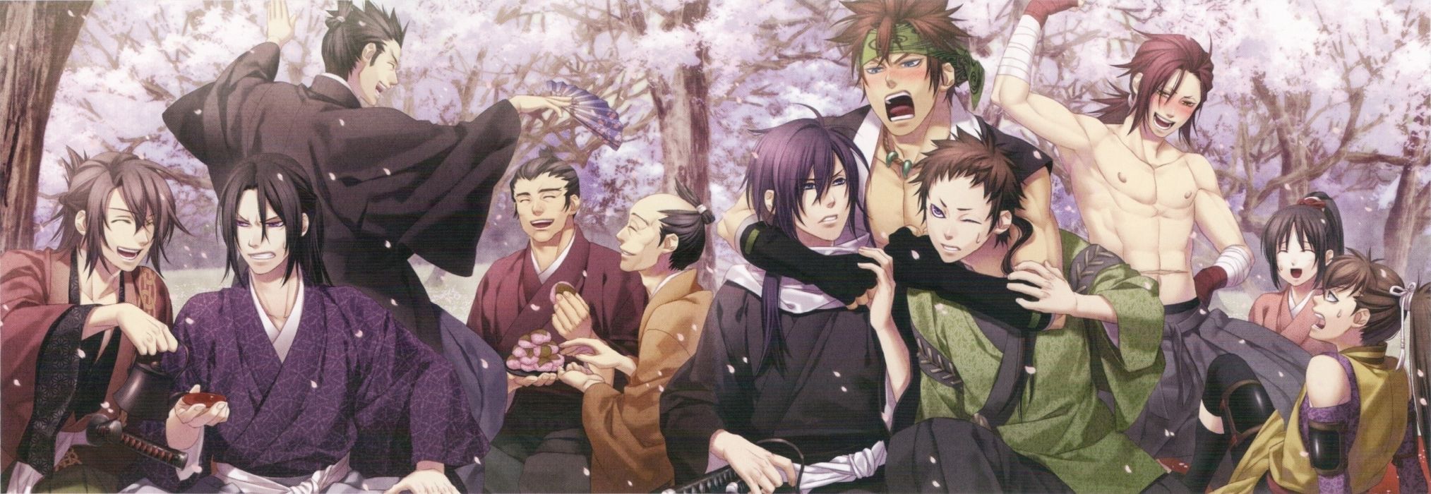 2027x700 Hakuouki Shinsengumi Kitan j wallpaperx1197