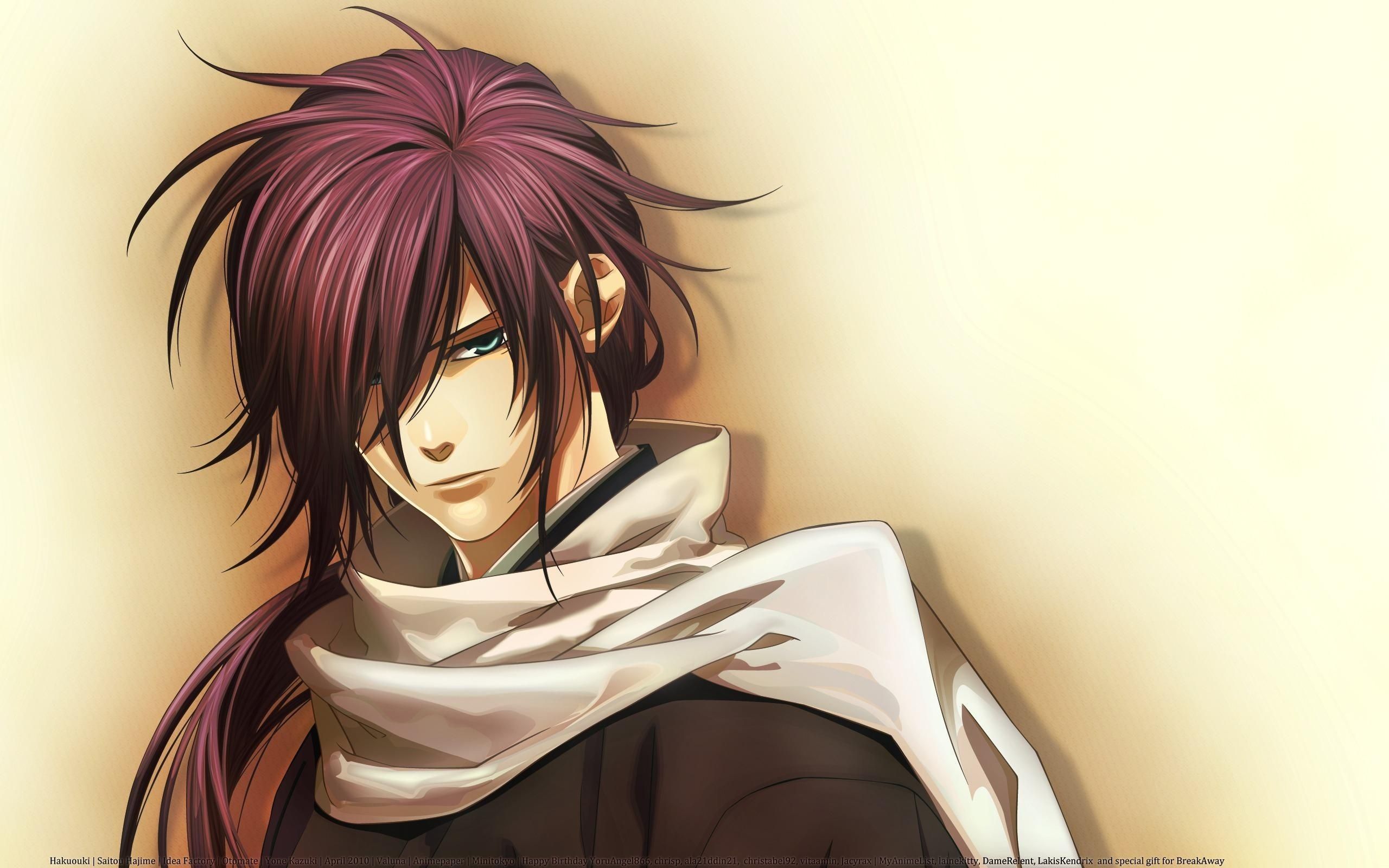 2560x1600 Hakuouki Kitan; Saitou Hajume. Anime image, Anime, Anime wallpaper