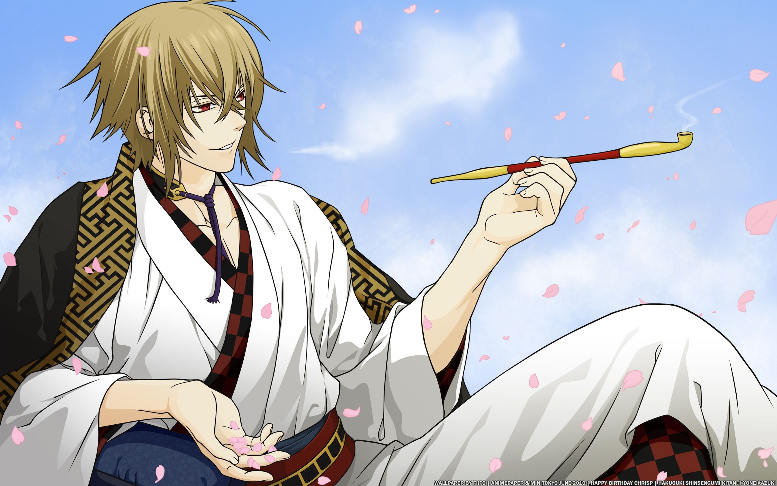 2560x1600 Anime wallpaper hakuouki shinsengumi kitan 2560x1600 166682 es
