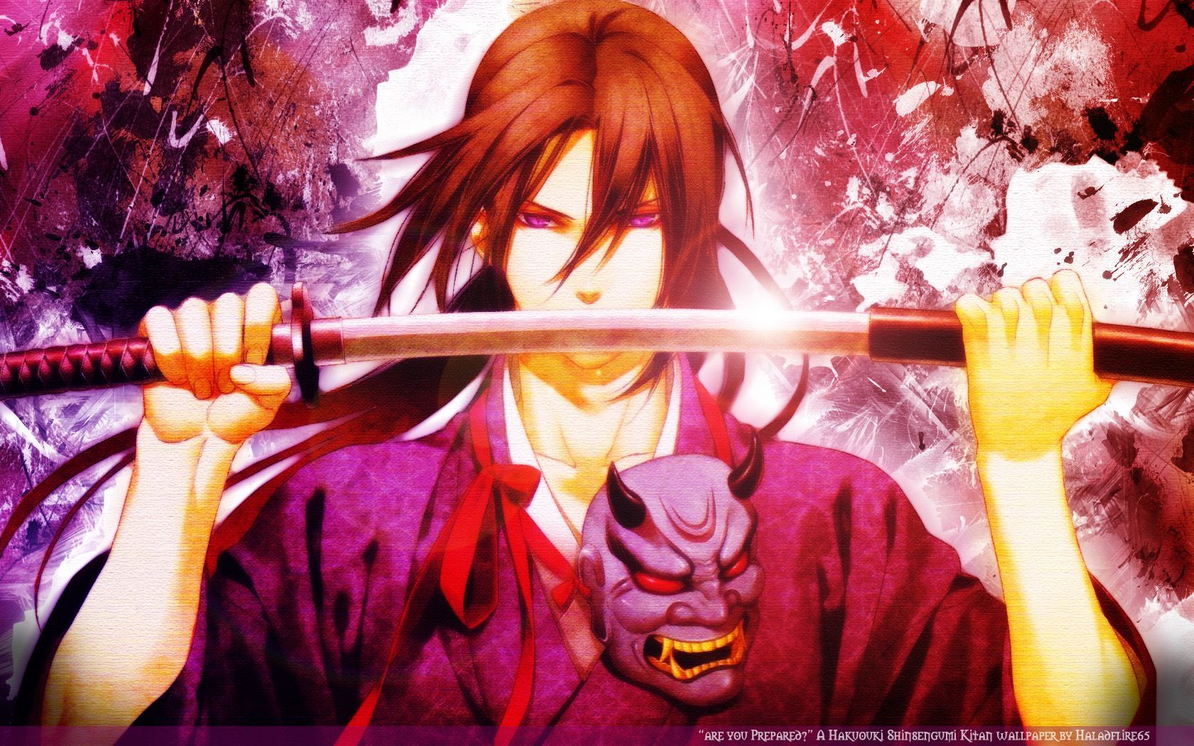 1680x1050 Toshizou Hijikata (Hakuouki) and Scan Gallery