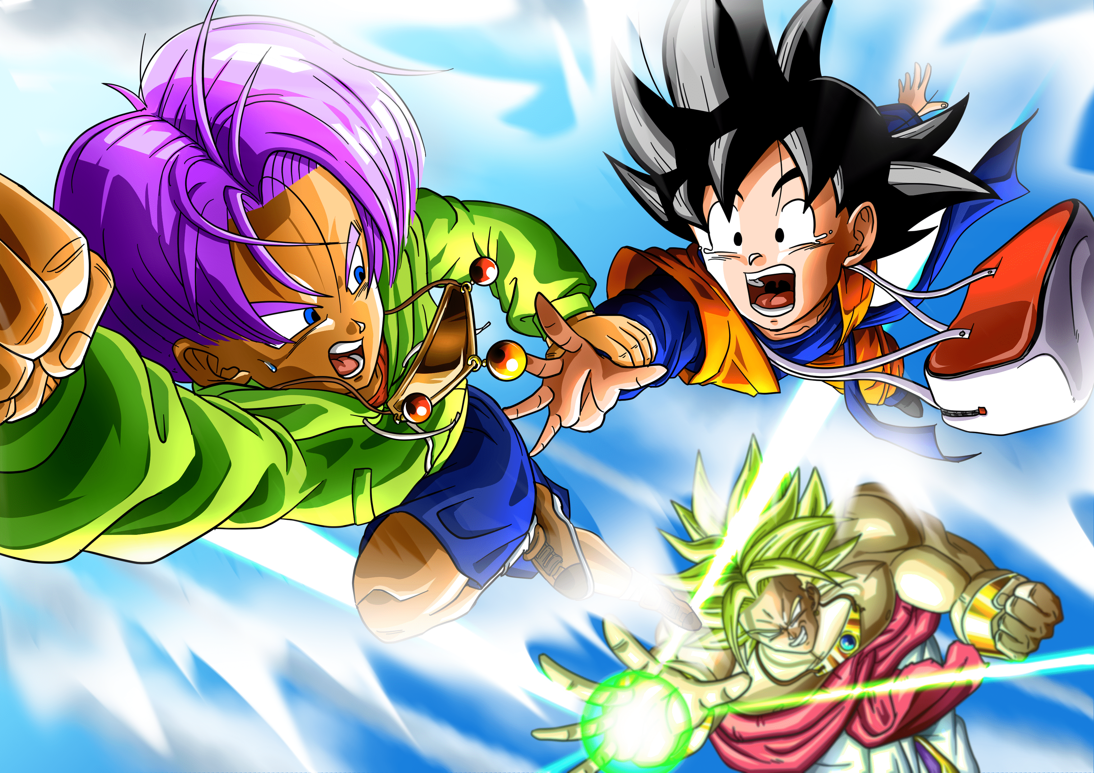 3508x2480 Goten (Dragon Ball) HD Wallpaper and Background
