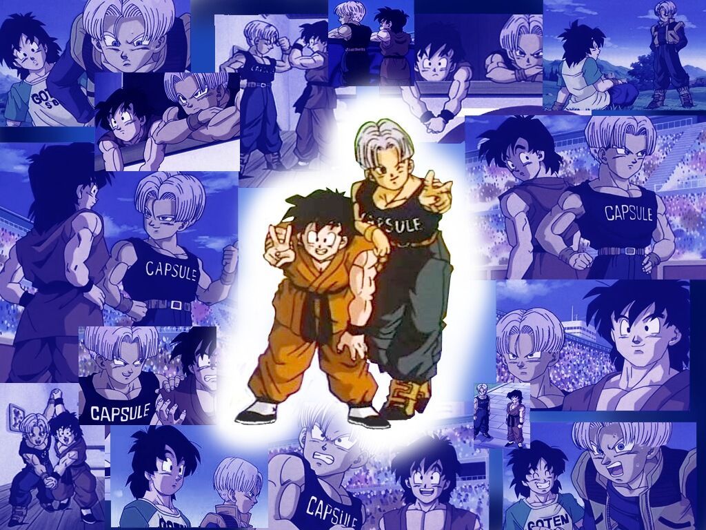 1024x768 Dragonball Angels- The Goten Shrine!