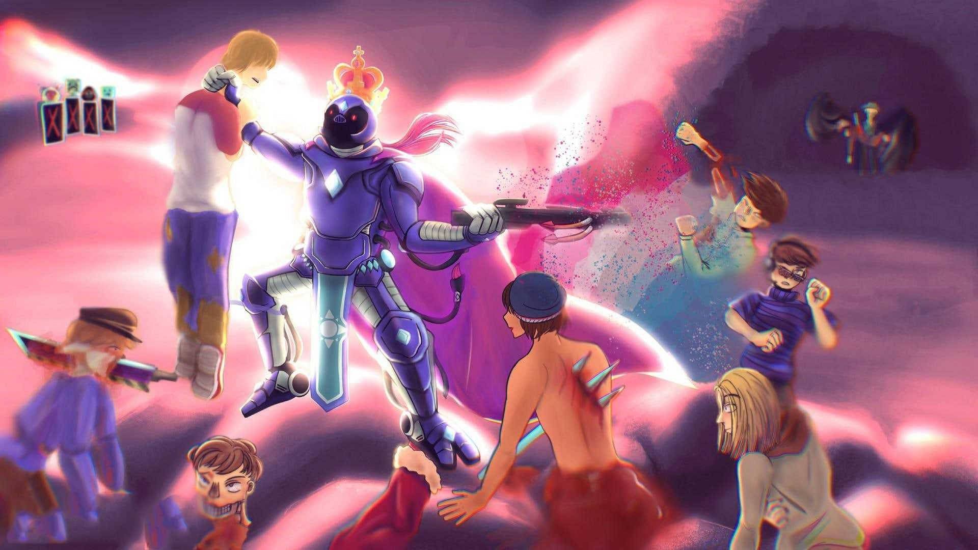 1920x1080 Download Dream SMP War Retro Wallpaper
