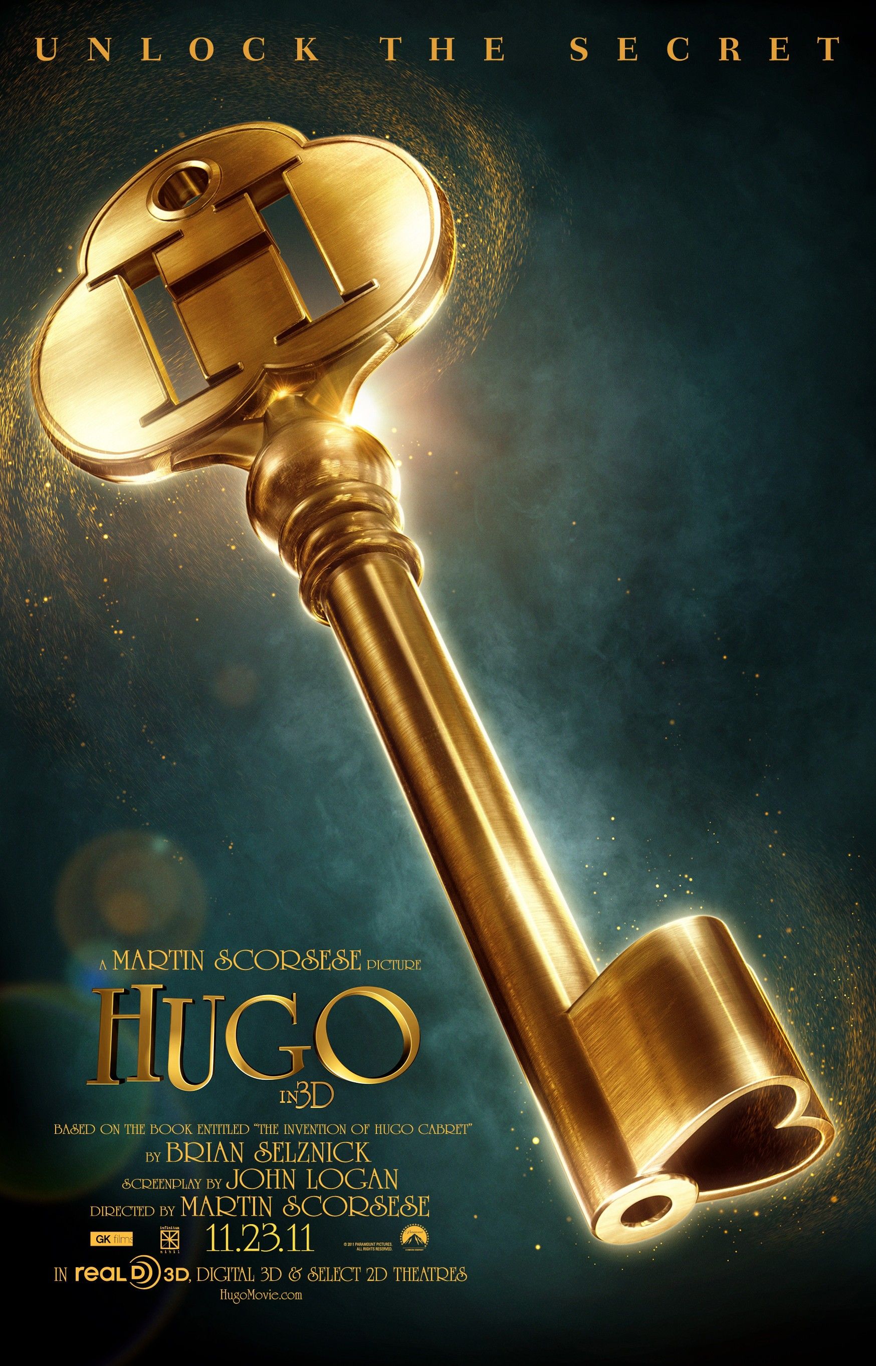 1748x2725 Hugo Movie Poster ( of 10)