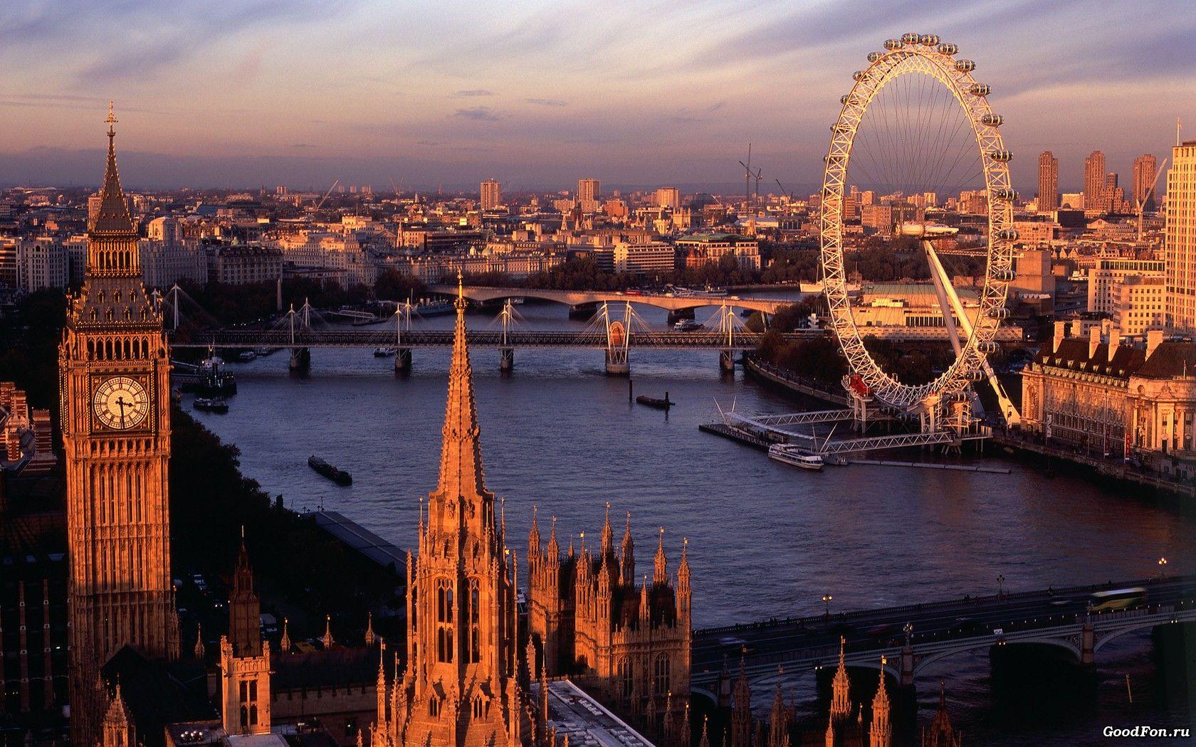 1680x1050 London Eye Big Ben City Skyline Hd Wallpaper London Skyline