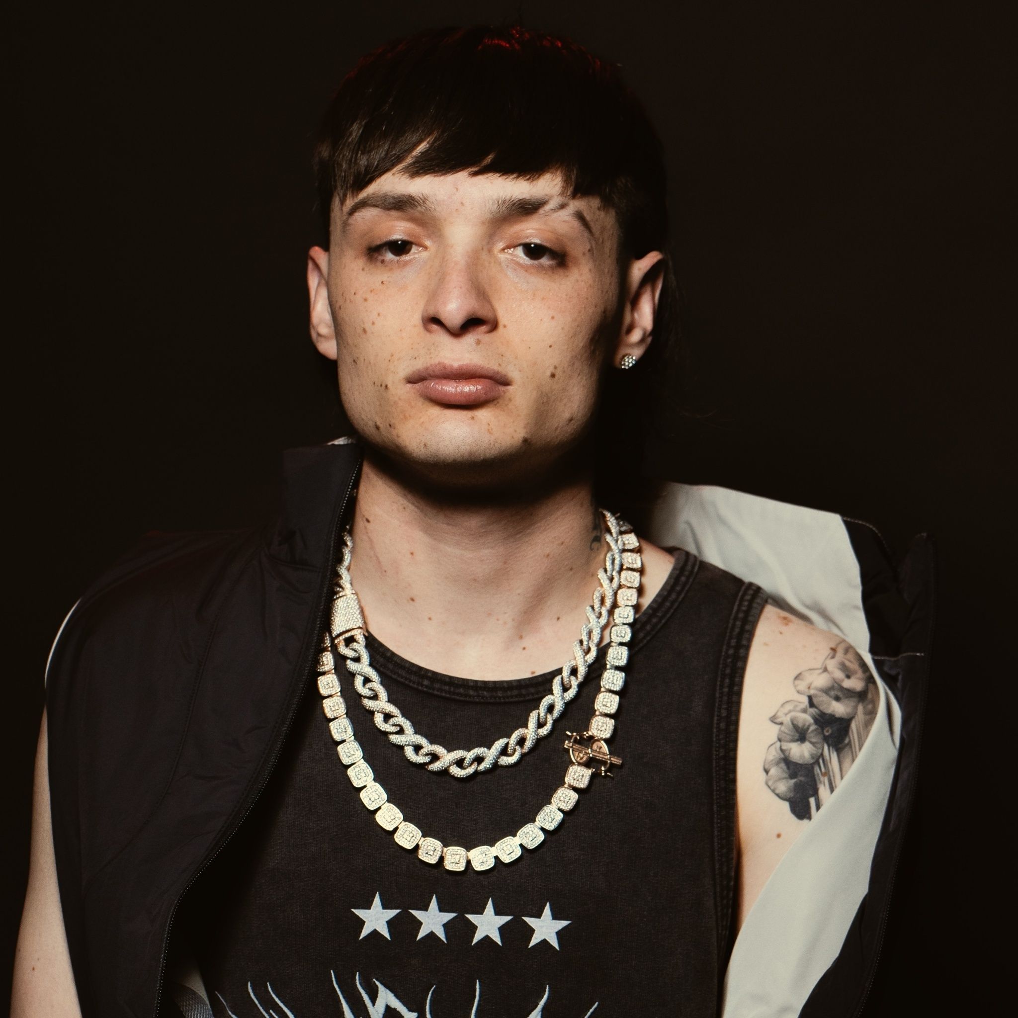 2048x2048 Peso Pluma Wallpaper 4K, Rapper, Mexican singer