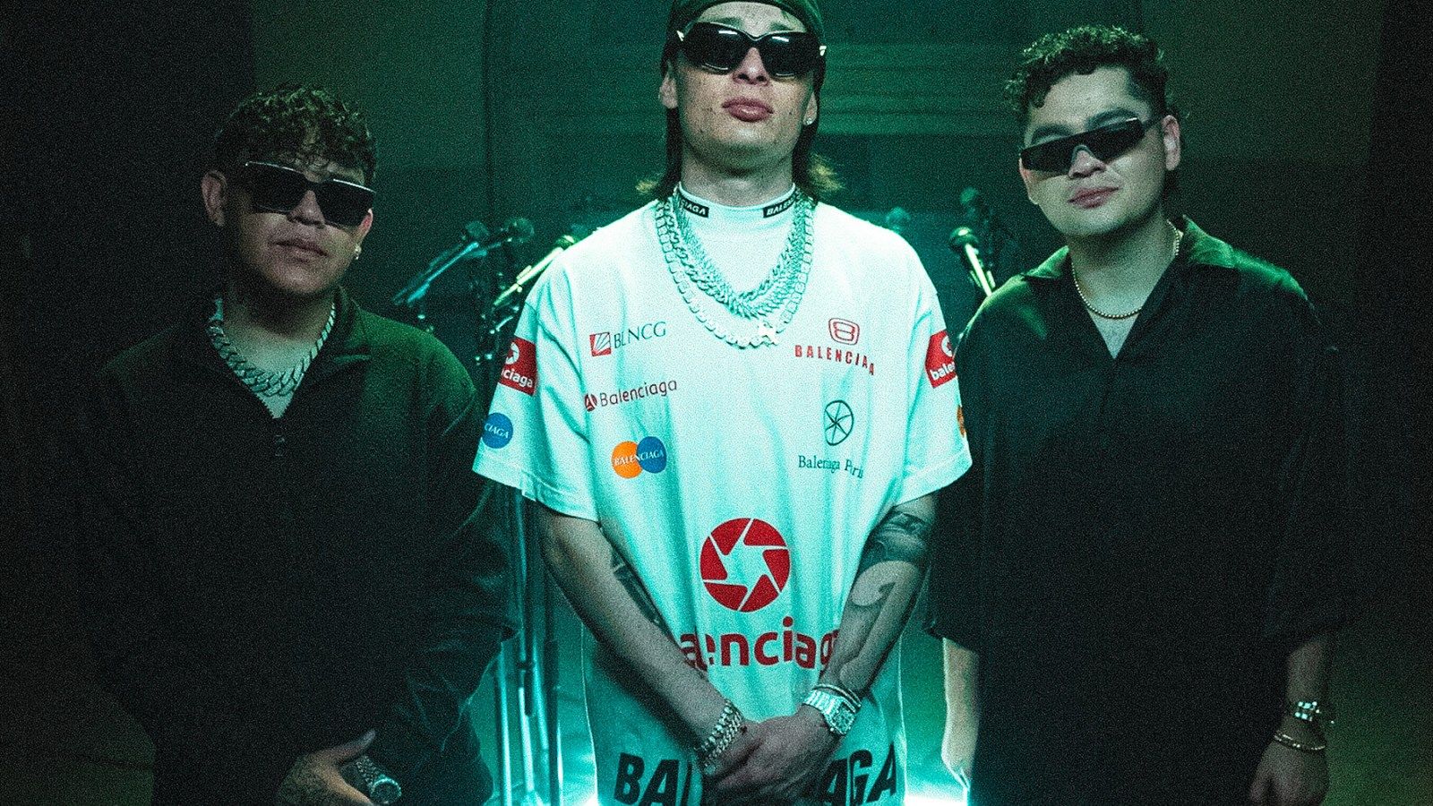 1600x900 Peso Pluma, Jasiel Nuñez, and Junior H Drop 'Bipolar'