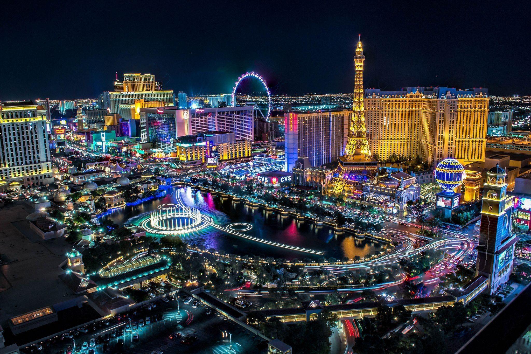 Las vegas city top view HD phone wallpaper  Peakpx