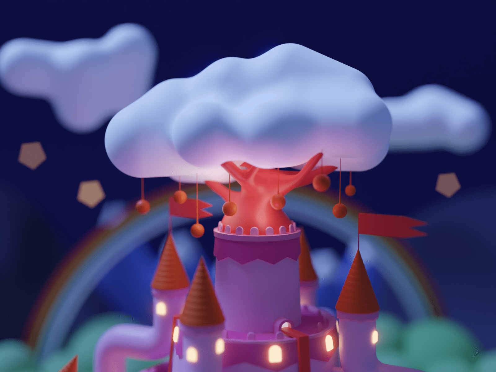1600x1200 Candy Kingdom up by Maariteal for Lemipop on Dribbble
