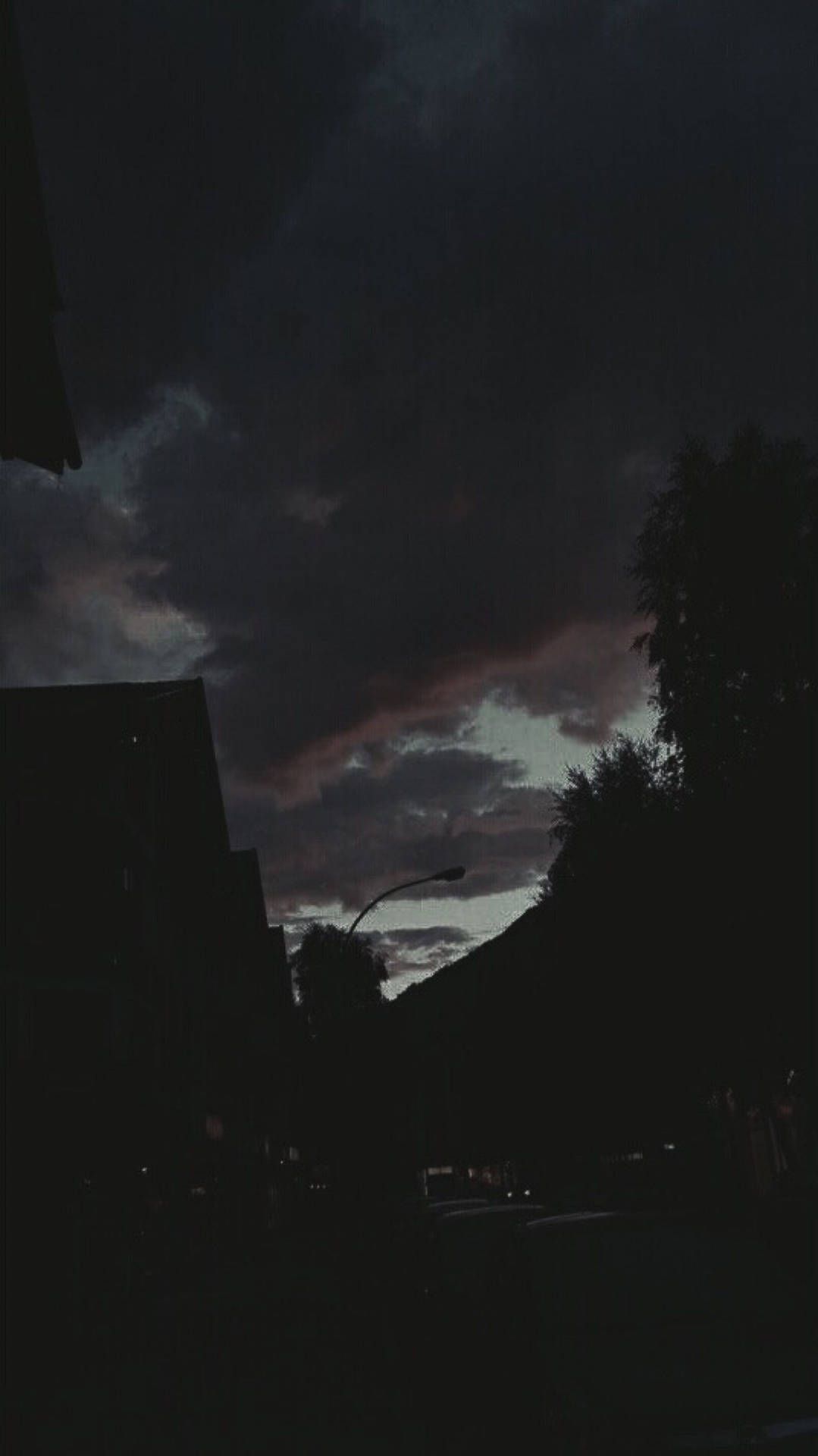 1079x1920 Download Dark Sky Aesthetic Grunge iPhone Wallpaper