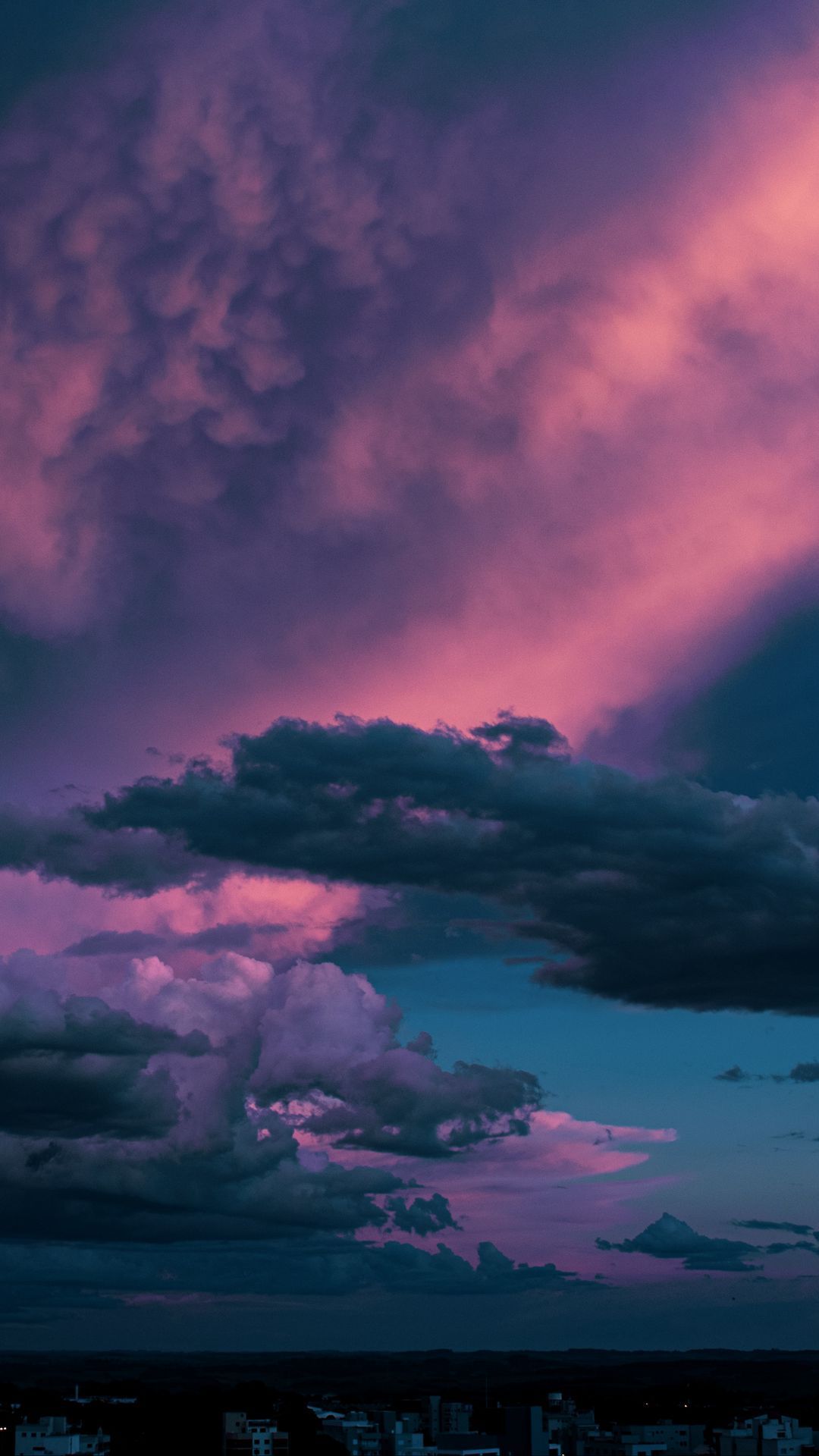 1080x1920 Download wallpaper 1080x1920 sky, clouds, dusk, dark samsung galaxy s s note, sony xperia z, z z z htc one, lenovo vibe HD background