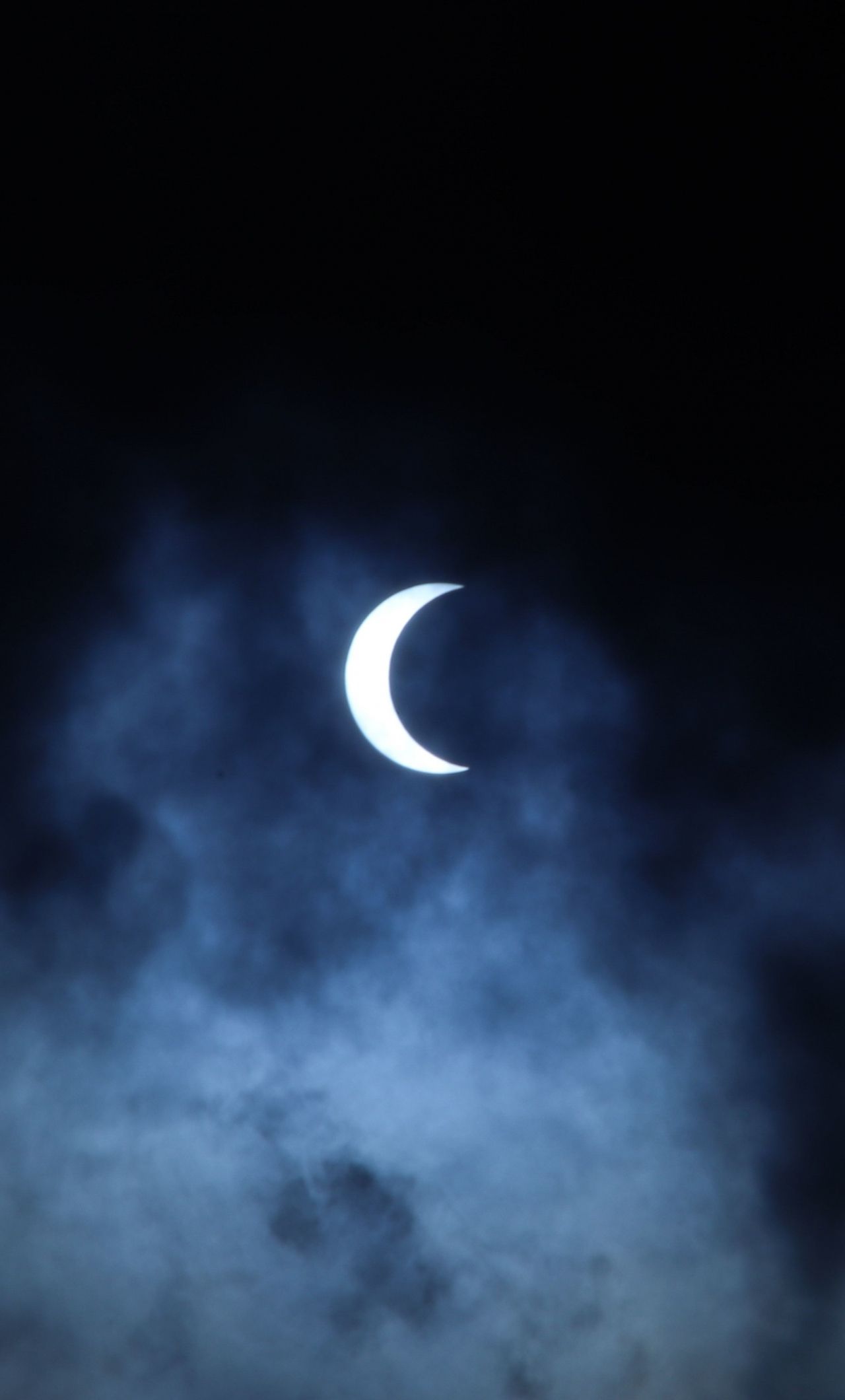 1280x2120 Download wallpaper 1280x2120 moon, minimal, dark sky, iphone 6 plus, 1280x2120 HD background, 23728