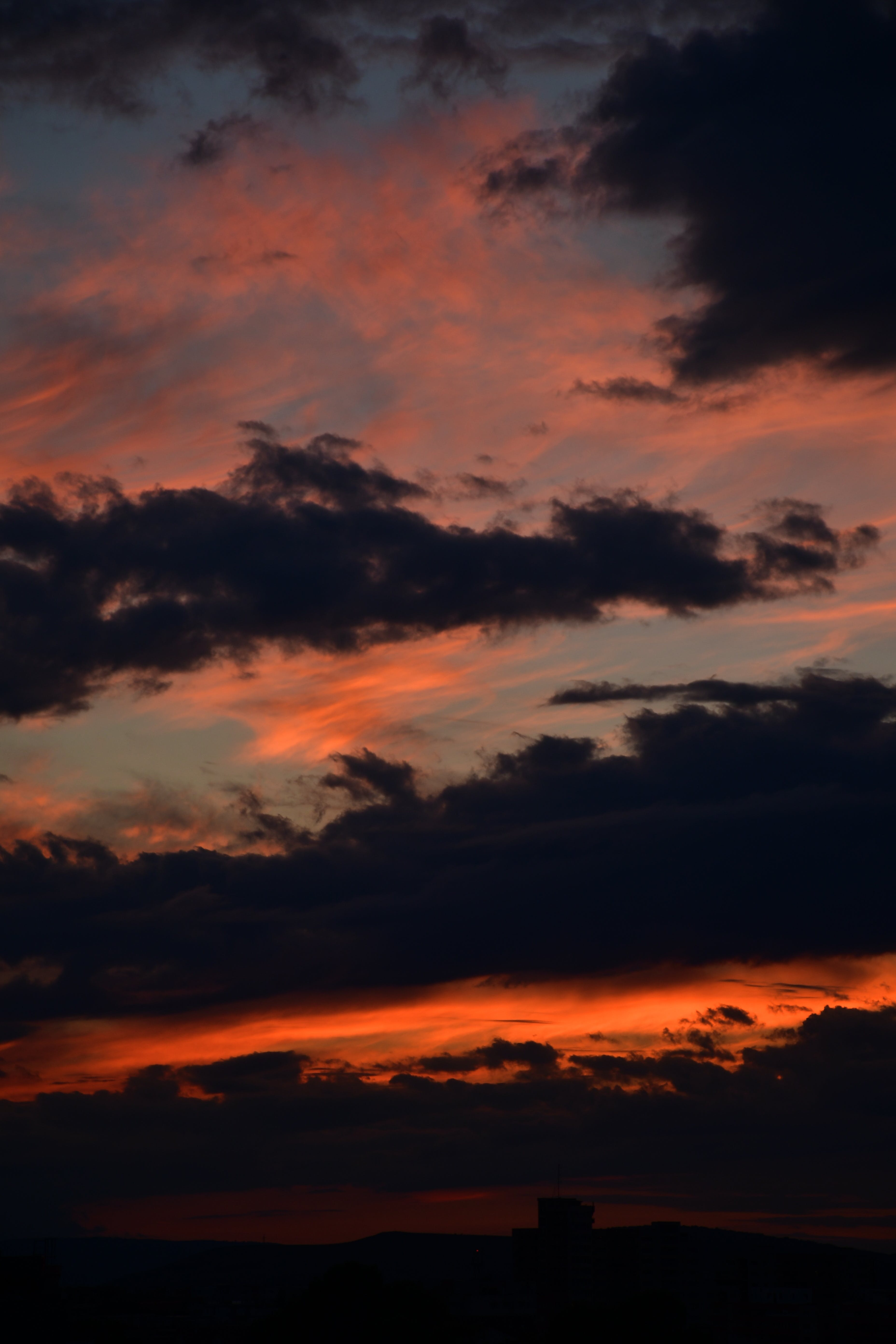 3712x5568 Dark Clouds in the Dramatic Sky · Free