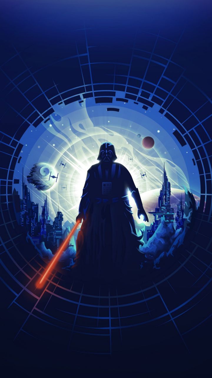 720x1280 Darth Vader, silhouette, minimal, art wallpaper. Star wars wallpaper iphone, Darth vader wallpaper, Star wars wallpaper