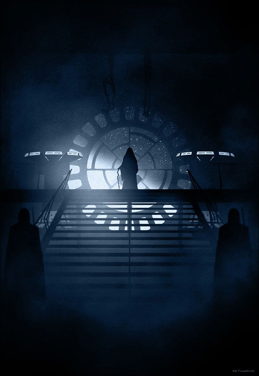 826x1200 Star Wars Silhouette Artwork