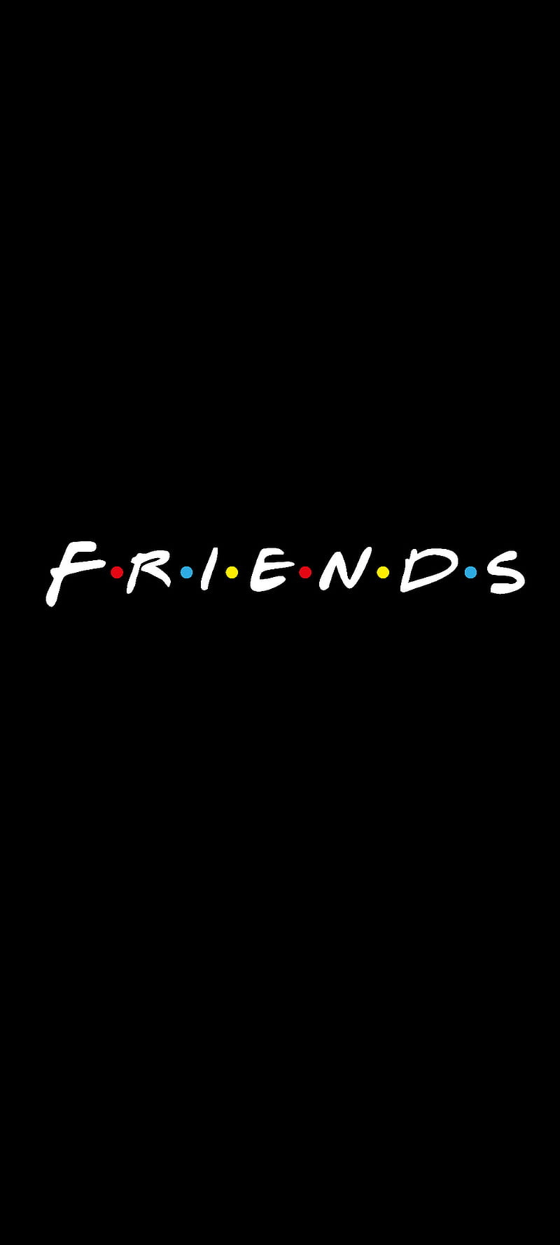 800x1778 FRIENDS, rachel, black, chandler, dark, joey, ross, monica, phoebe, HD phone wallpaper