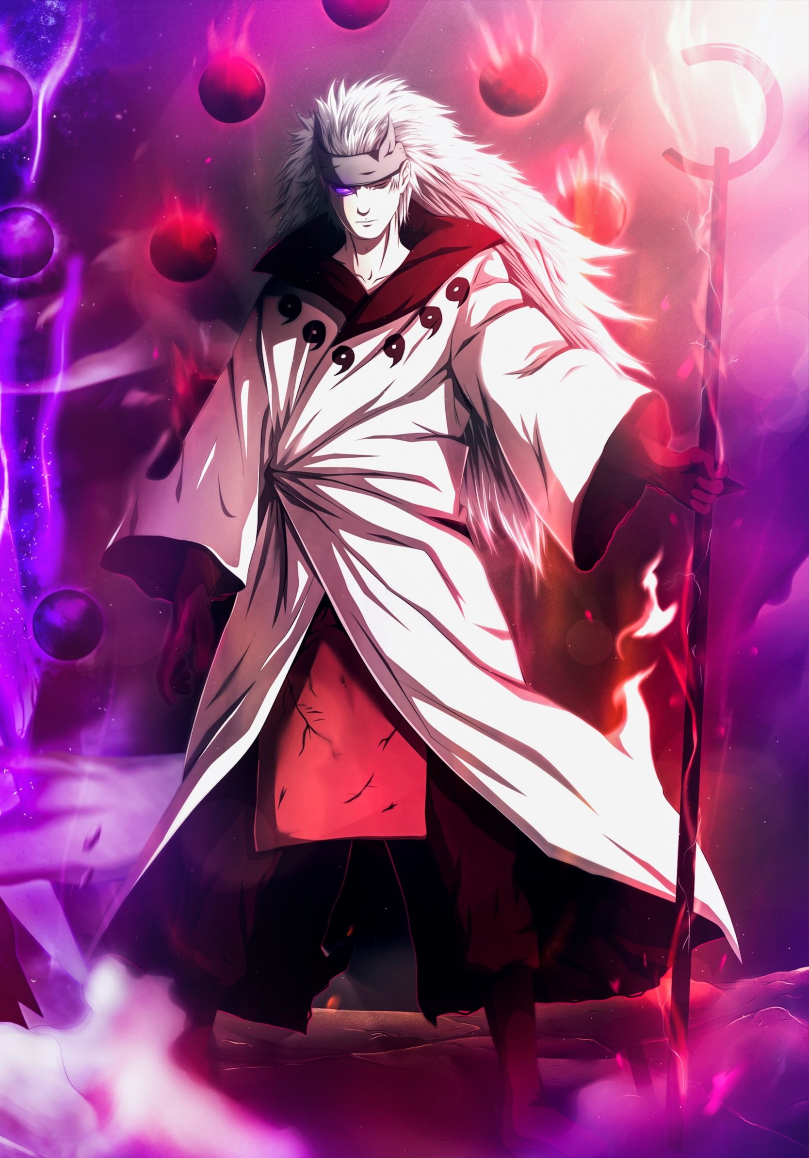 1668x2388 Mobile wallpaper: Anime, Naruto, Madara Uchiha, Obito Uchiha, Sage Of Six Paths, 1118840 download the picture for free
