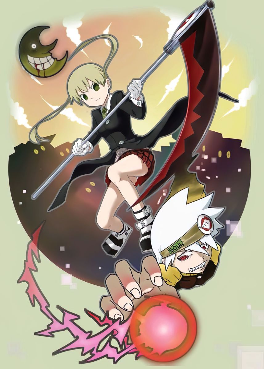 857x1200 soul eater' Poster