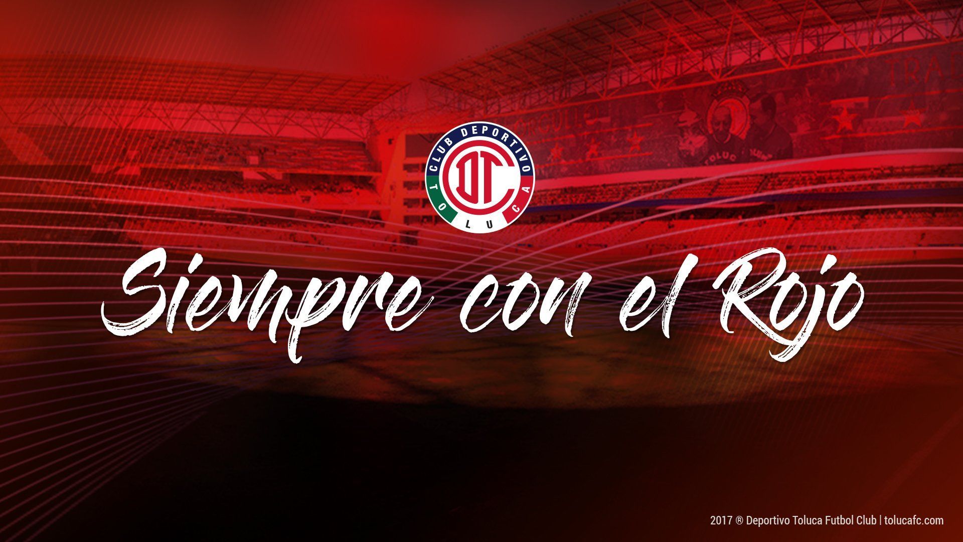 1920x1080 Toluca FC on X: #DiablosRojos Domingo de Wallpaper