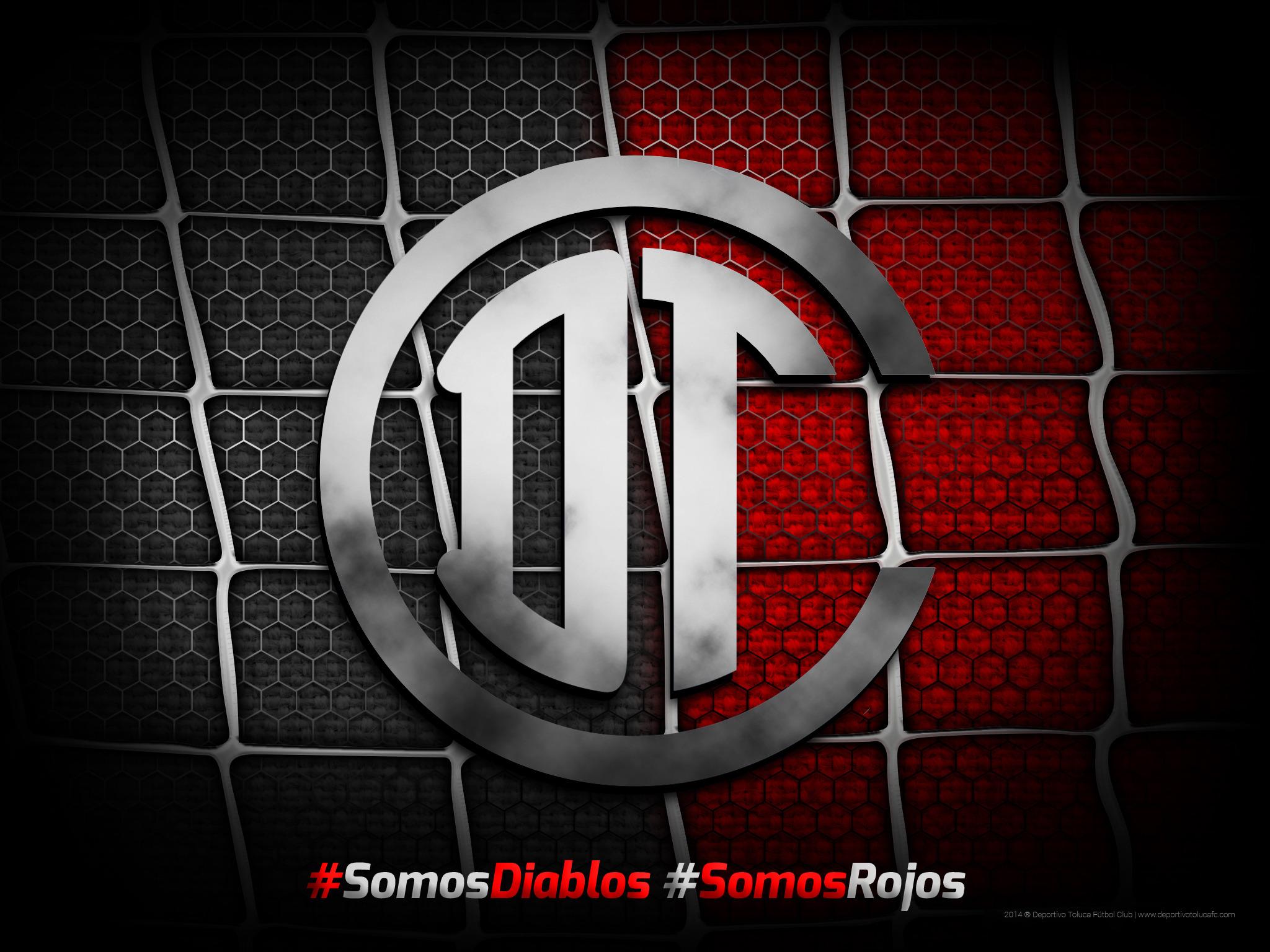 2048x1536 Toluca FC on X: !Estrenamos wallpaper! te invitamos a descargarlo y colocarlo en tu computadora o celular #SomosDiablos #SomosRojos / X