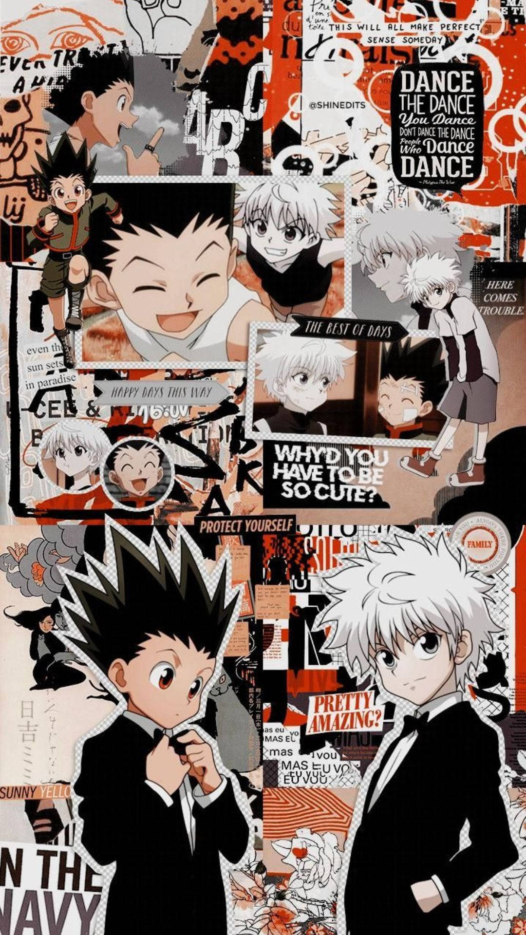 hunter x hunter  Iphone wallpaper glitter, Phone wallpaper images, Tumblr iphone  wallpaper