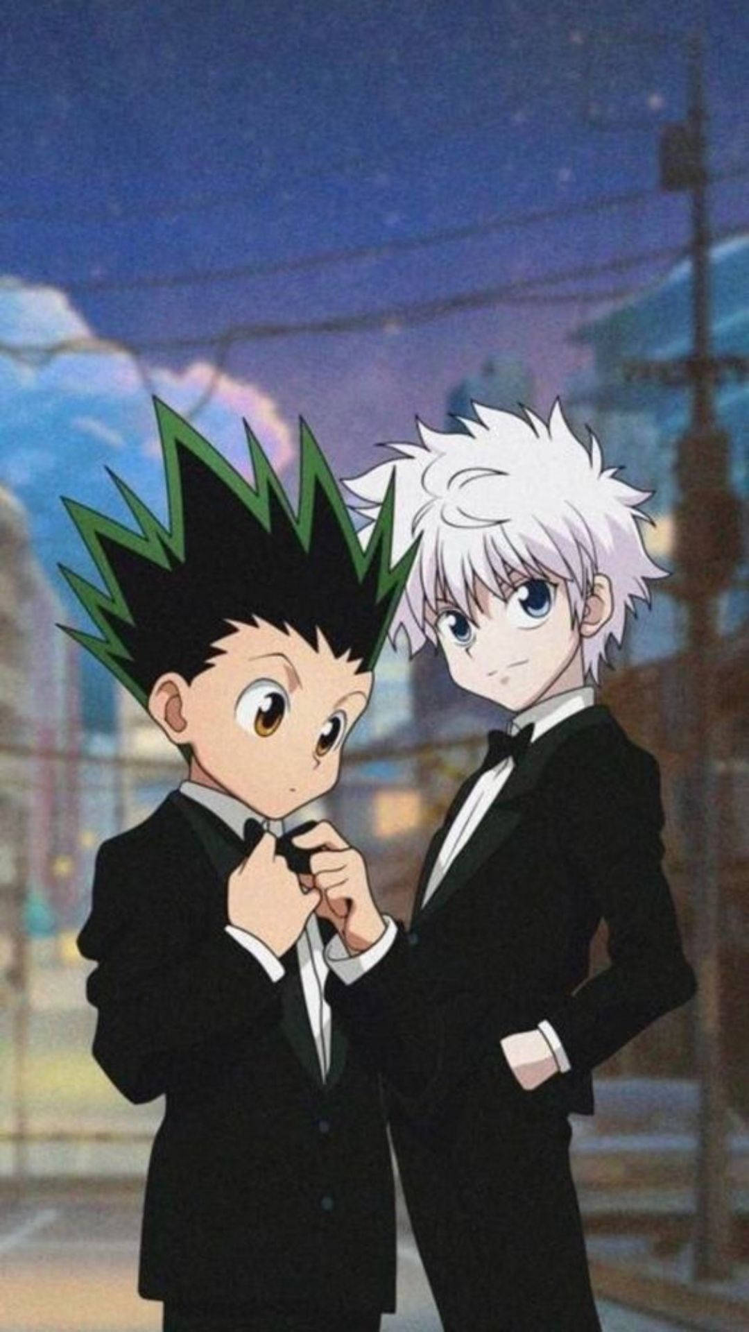 1080x1920 Download Get ready to join Gon and his friends on their epic adventure with the Hunter x Hunter iPhone. Wallpaper