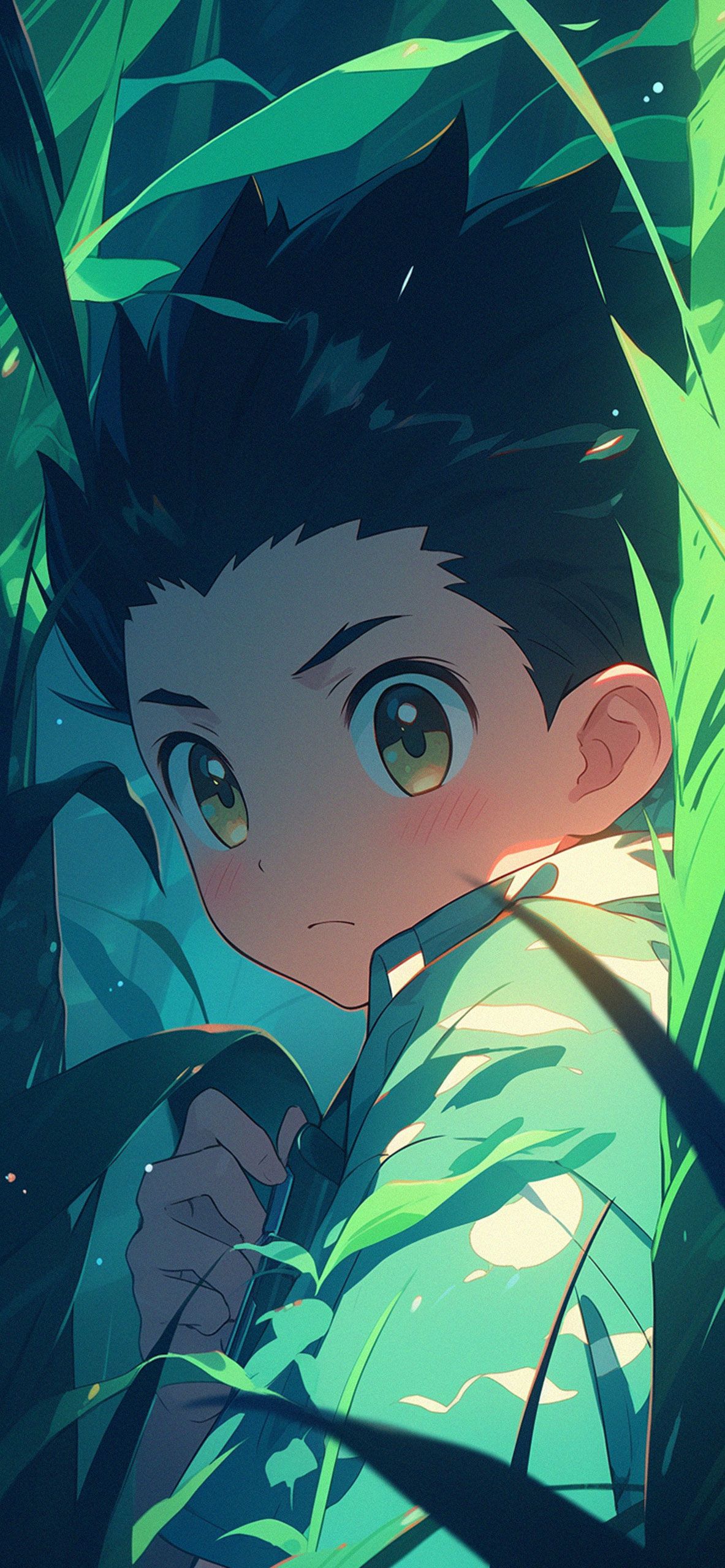 1183x2560 Hunter x Hunter Gon Green Wallpaper x Hunter Wallpaper