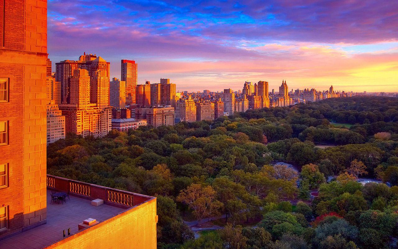 New York Sunset Wallpapers Top Free New York Sunset Backgrounds