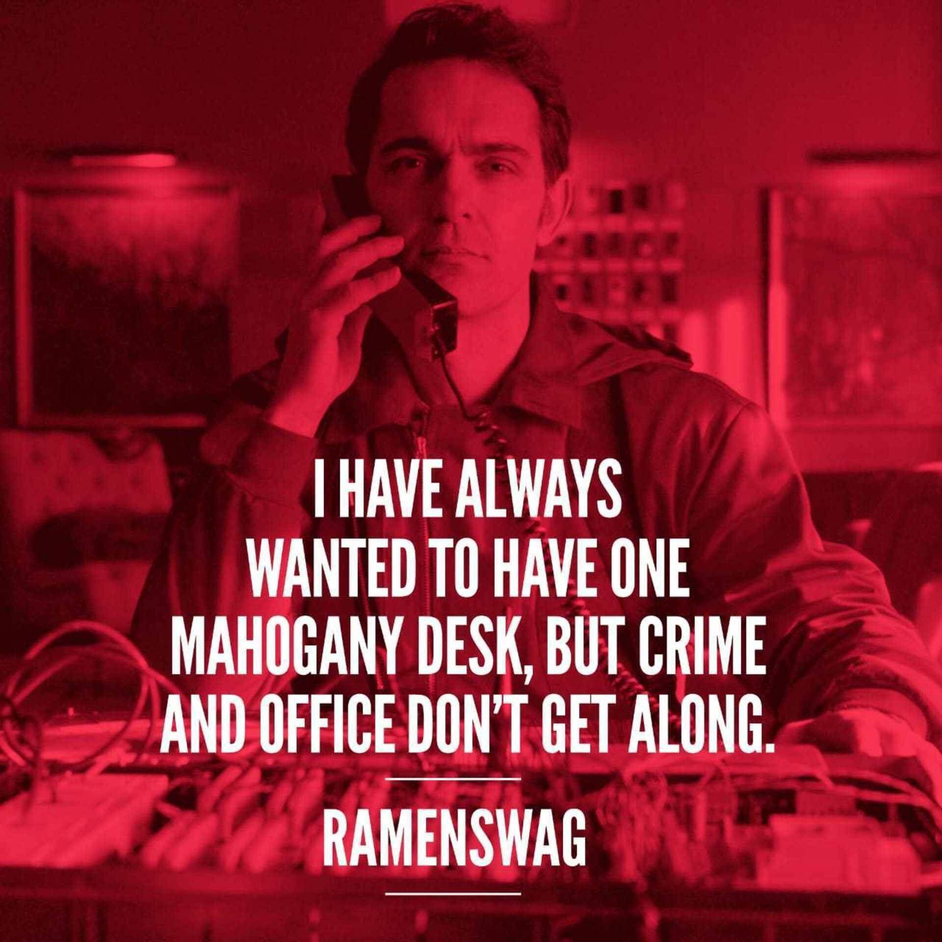 1920x1920 Download Berlin Money Heist Red Quotes Wallpaper