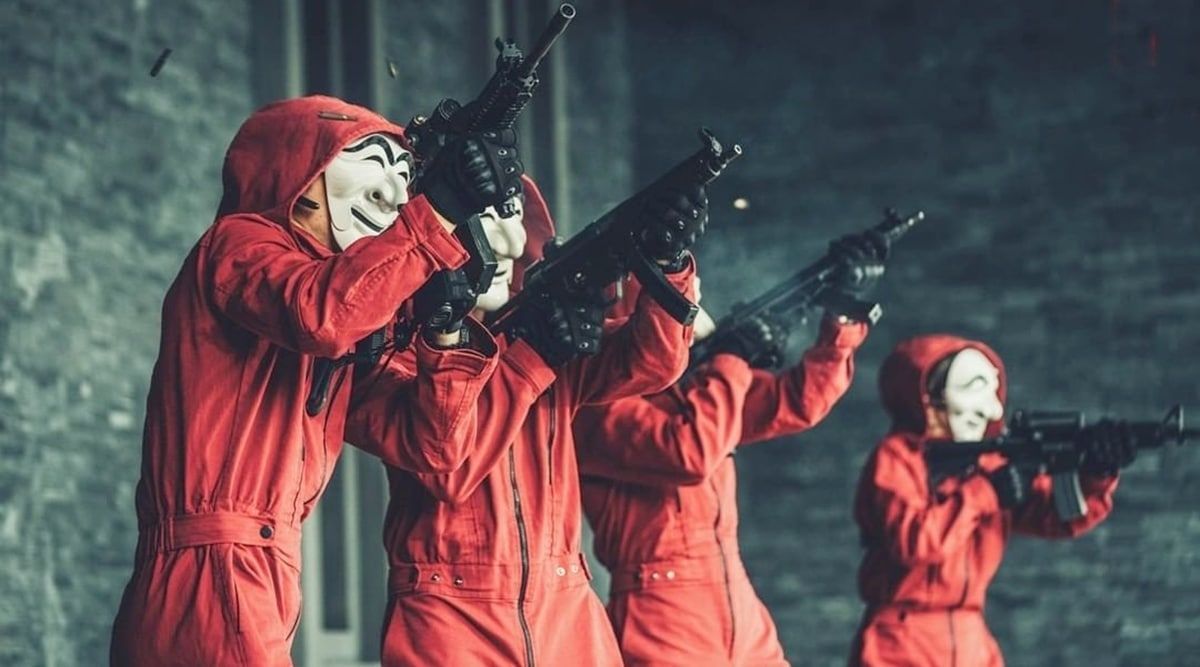 1200x667 Money Heist Korea: New Stills Give A Deja Vu Of The Original Dose Of Action That Awaits Fans. Web Series News Indian Express