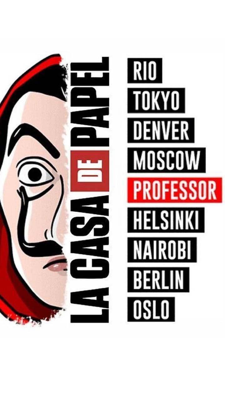 720x1280 Money Heist Quotes Wallpaper APK do pobrania na Androida