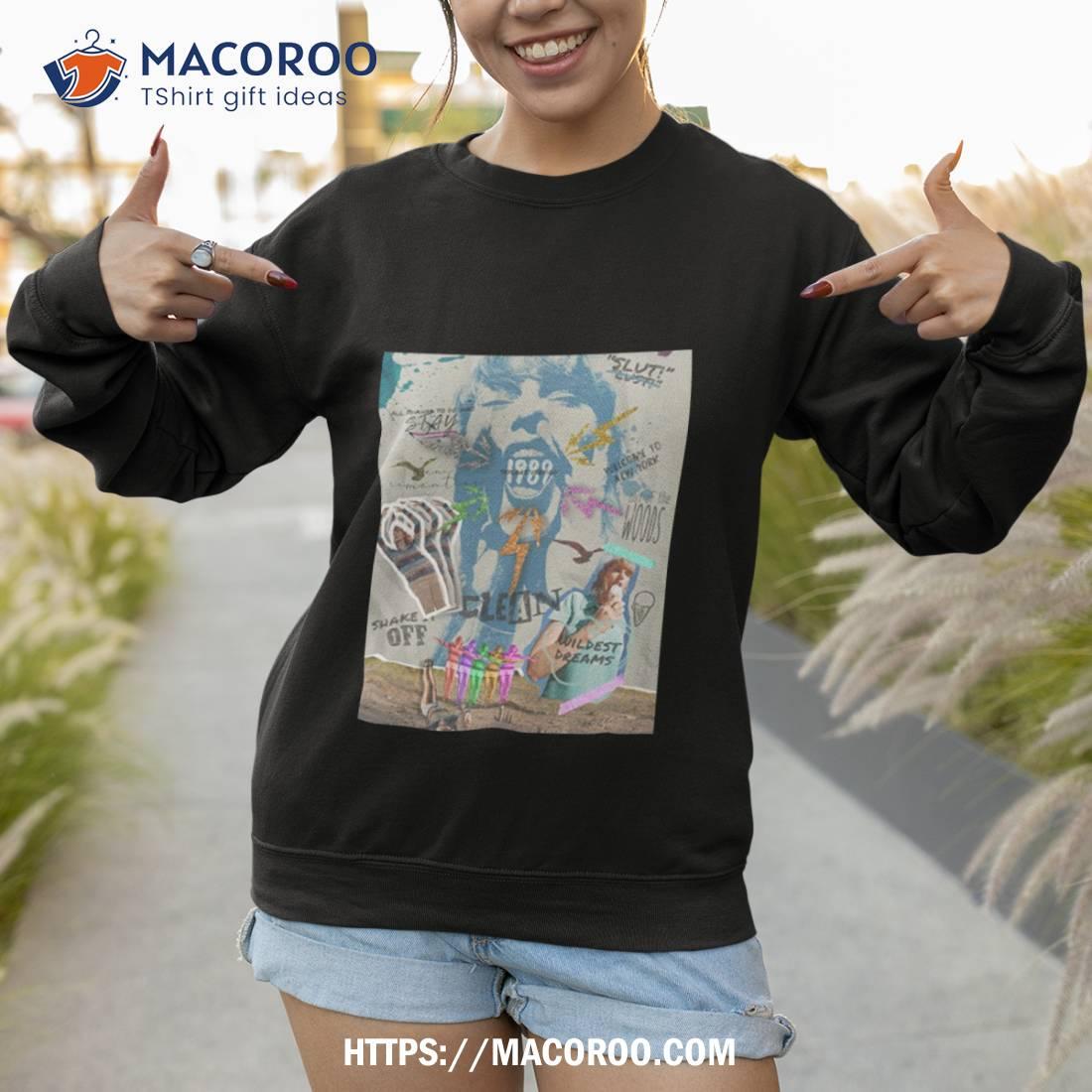 1100x1100 Taylor's Version Scrapbook Wallpaper Taylor Swift The Eras Tour T Shirt