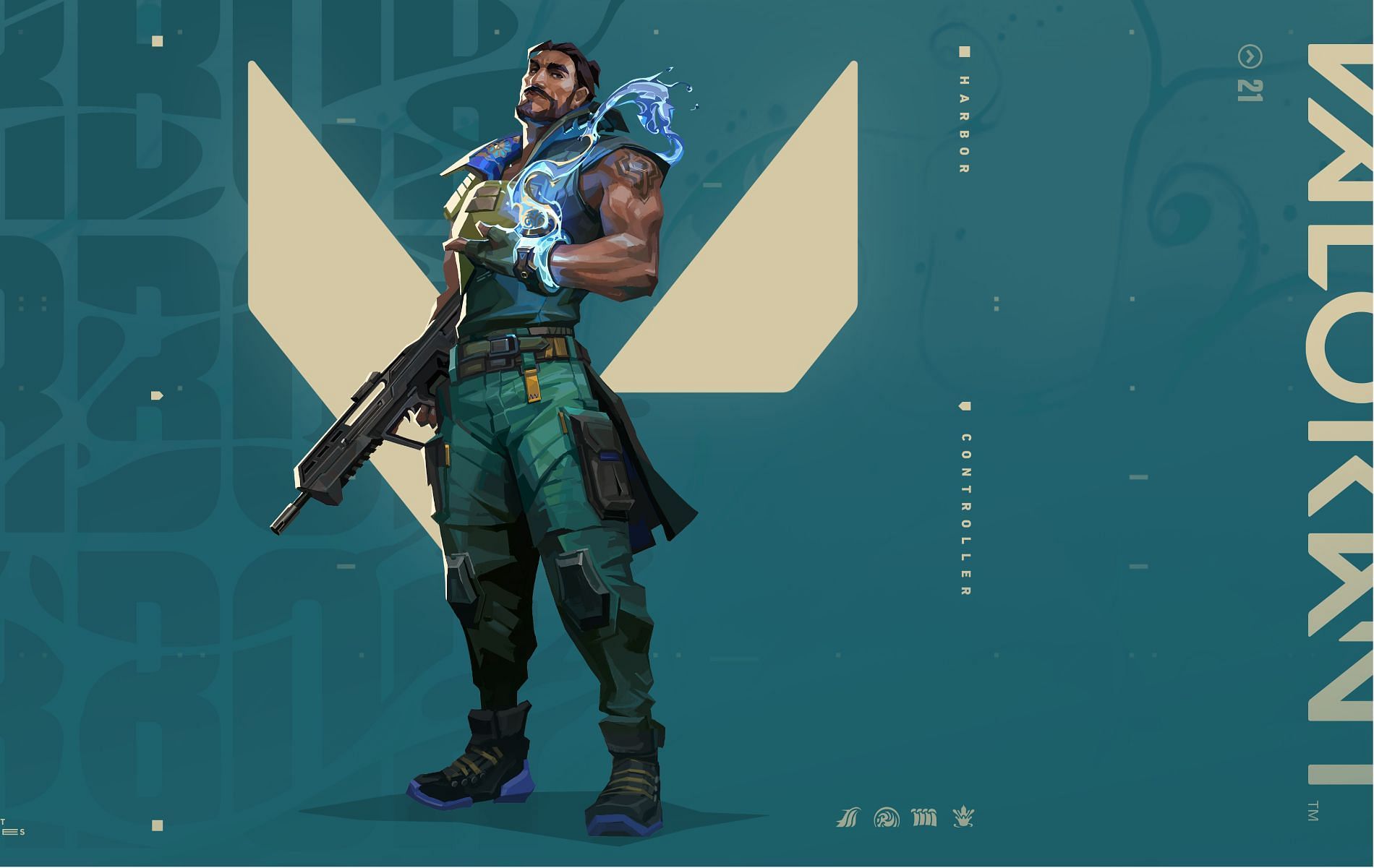 1900x1201 Harbor in Valorant: All abilities, release date, design inspirations, and more