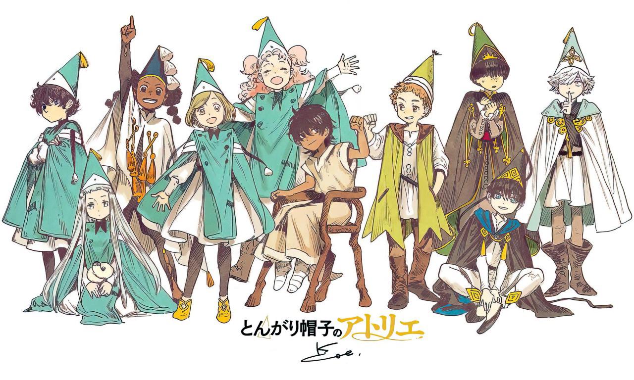 1280x768 happy 7 year anniversary of witch hat atelier!