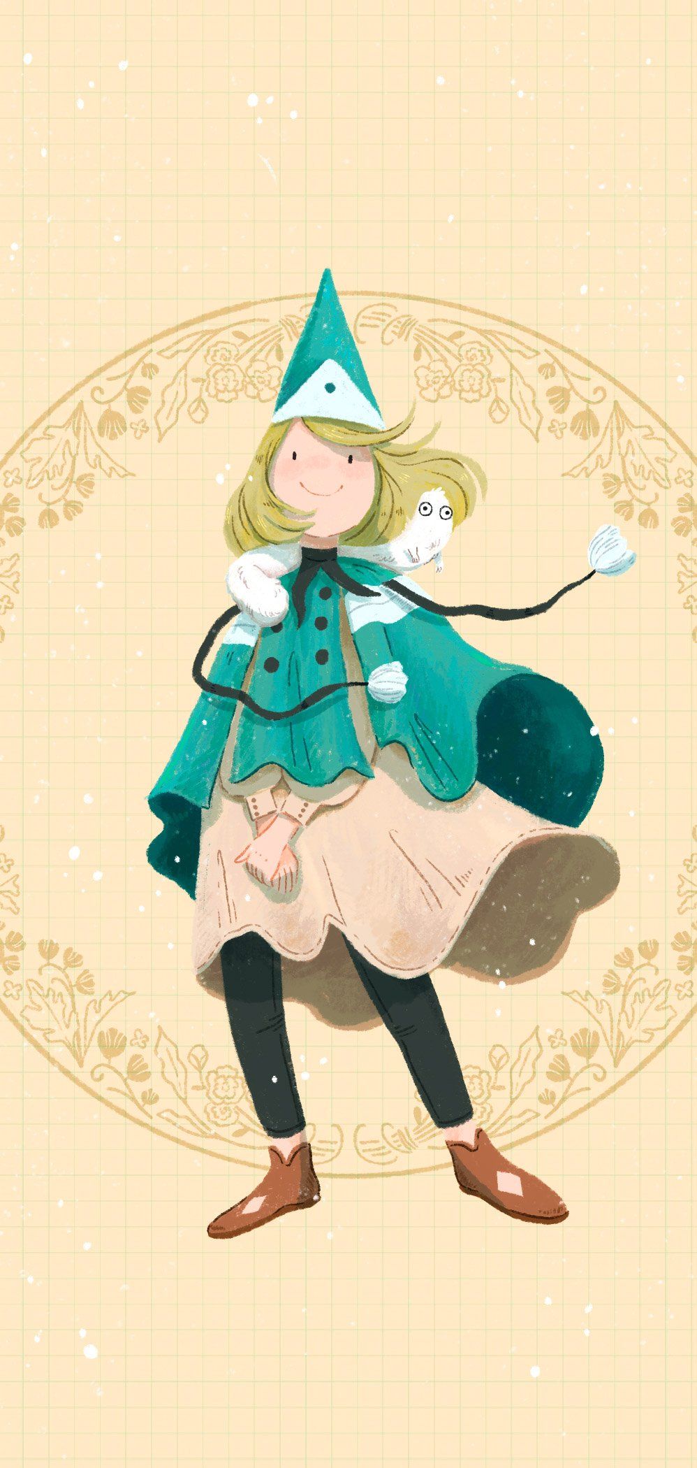 998x2100 Wallpaper Anime Manga On X: Wallpaper Del Manga Atelier Of Witch Hat X