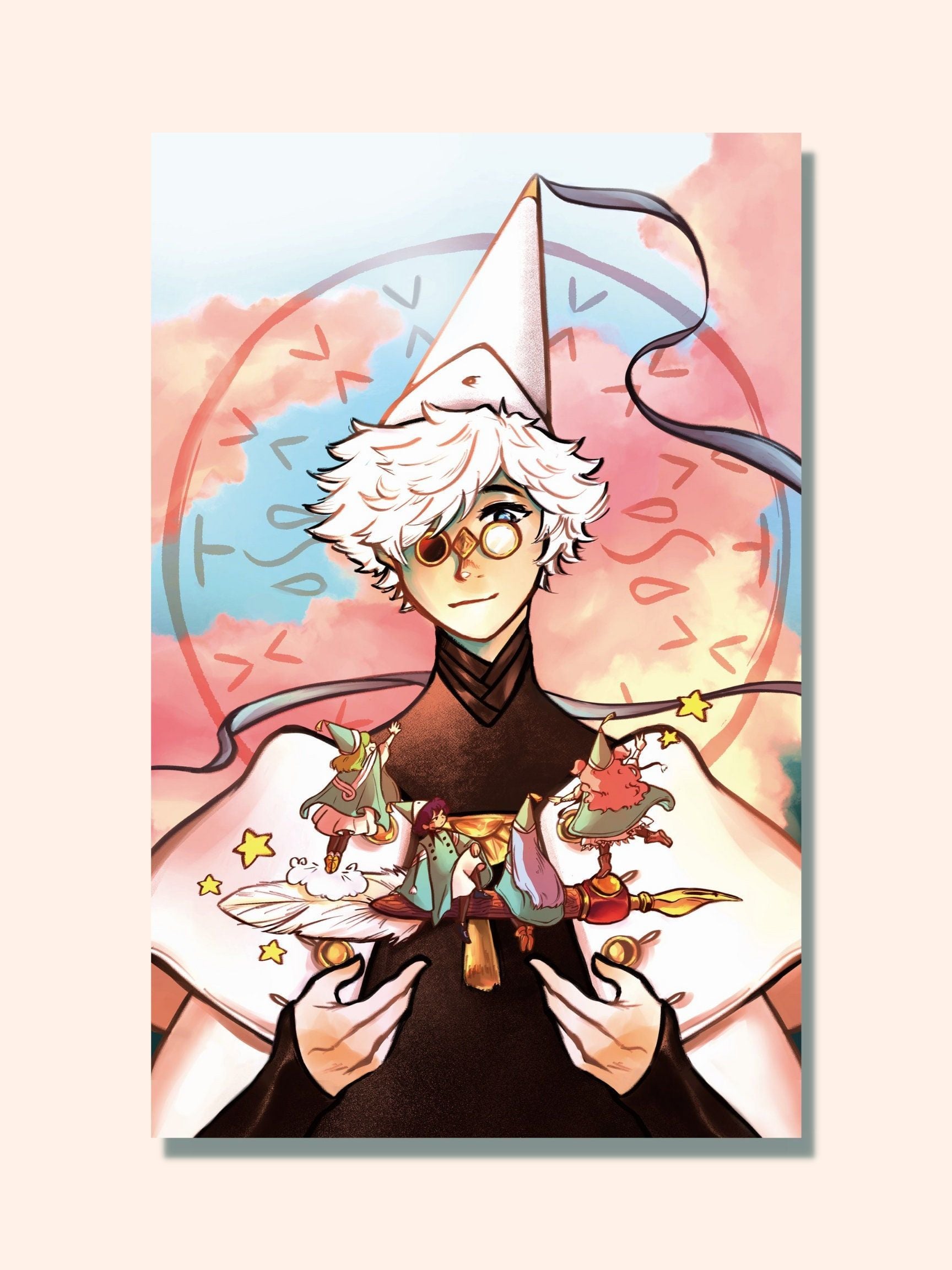 1728x2304 Qifrey's Atelier Witch Hat Atelier Art Print