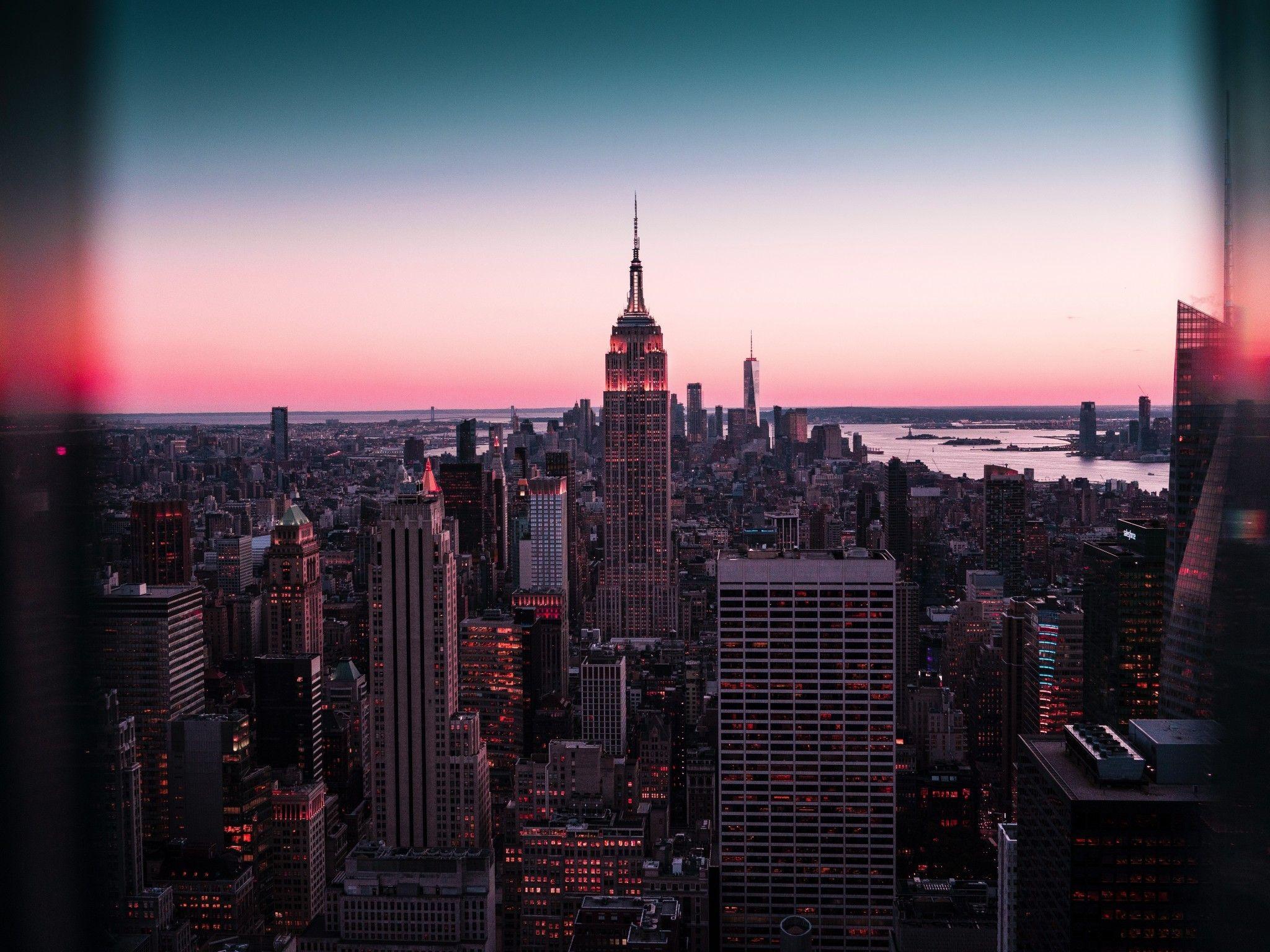 2048x1536 Download 2048x1536 Usa New York, Cityscape, Skyscrapers, Buildings